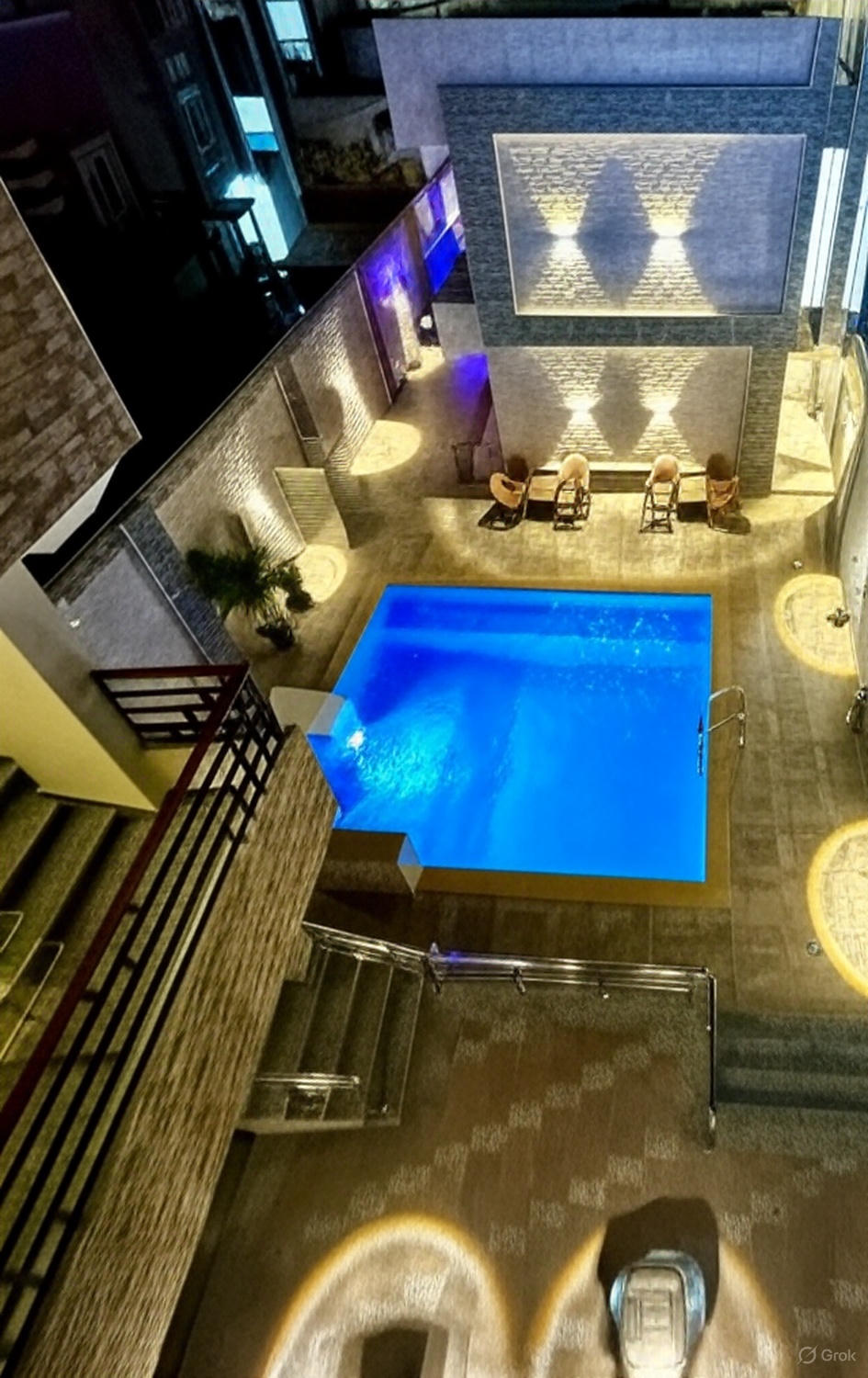 King House Hotel Dahab. Triple Room. 06 — Pool in King House Hotel, Dahab, South Sinai, Egypt — photo 3