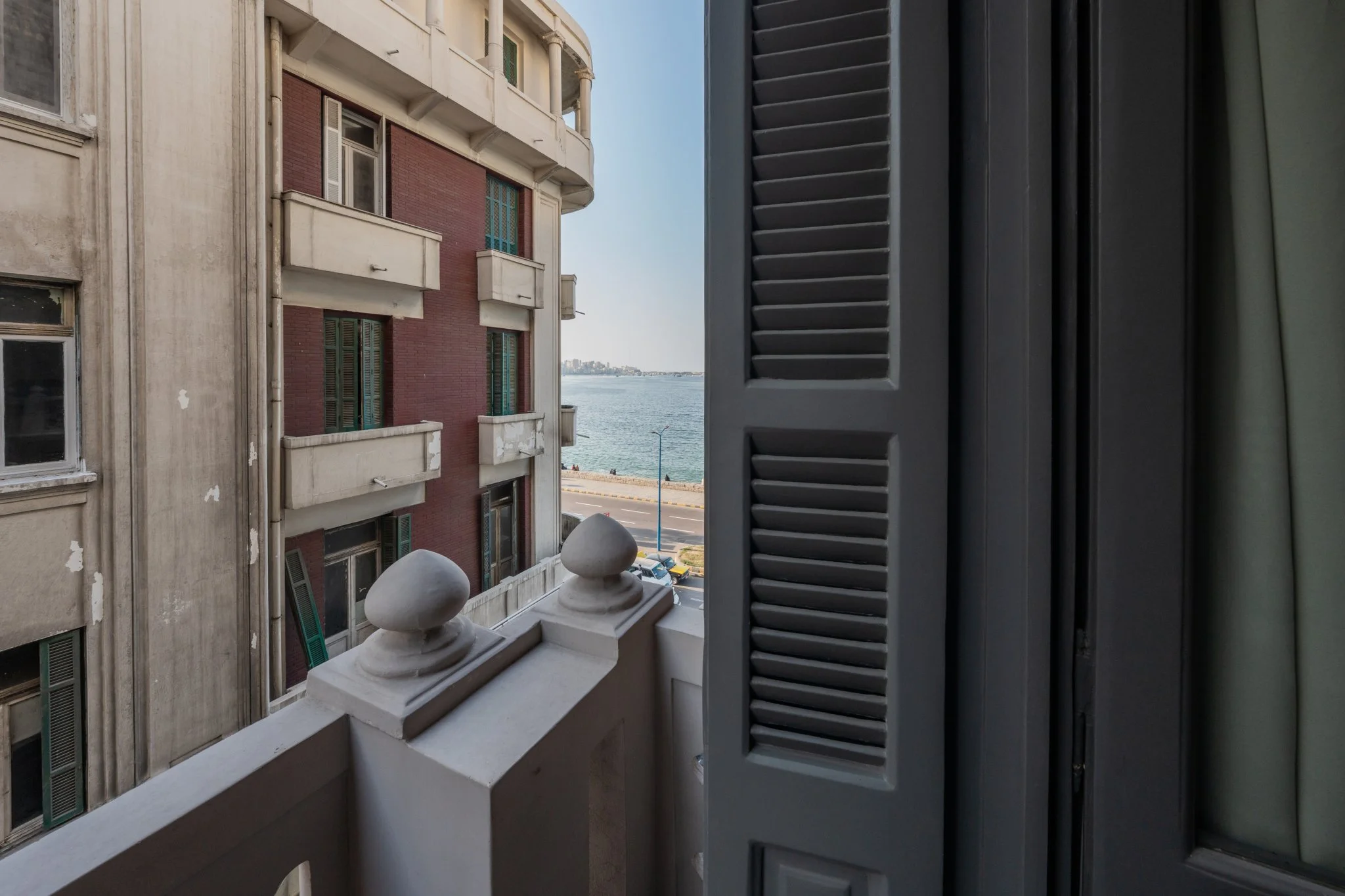 Loft City View — Balcony in 16 El-Gaish Road, Egypt