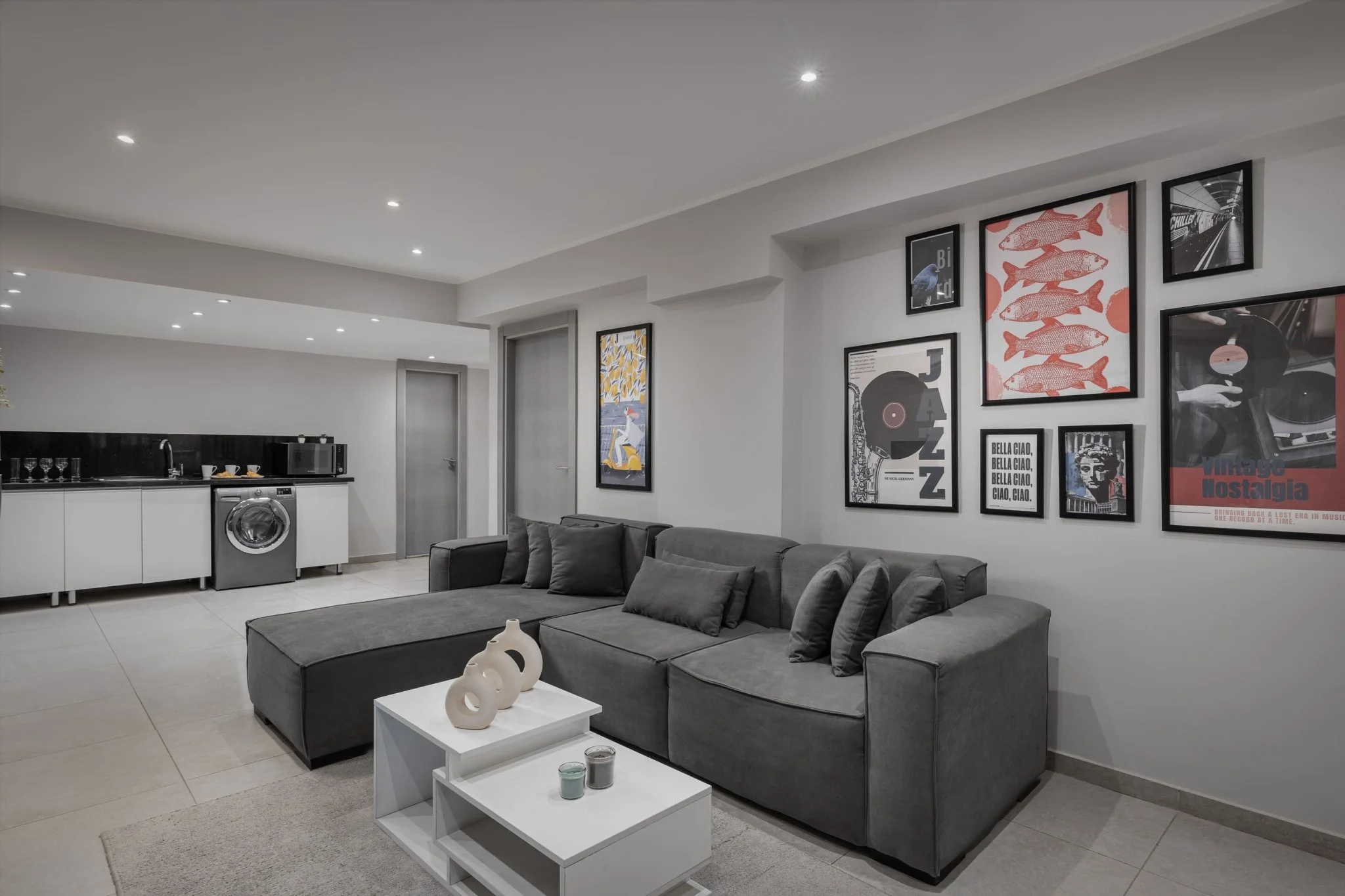 Three Bedrooms Apartment Pyramids View — Full Kitchen in Brassbell, Egypt