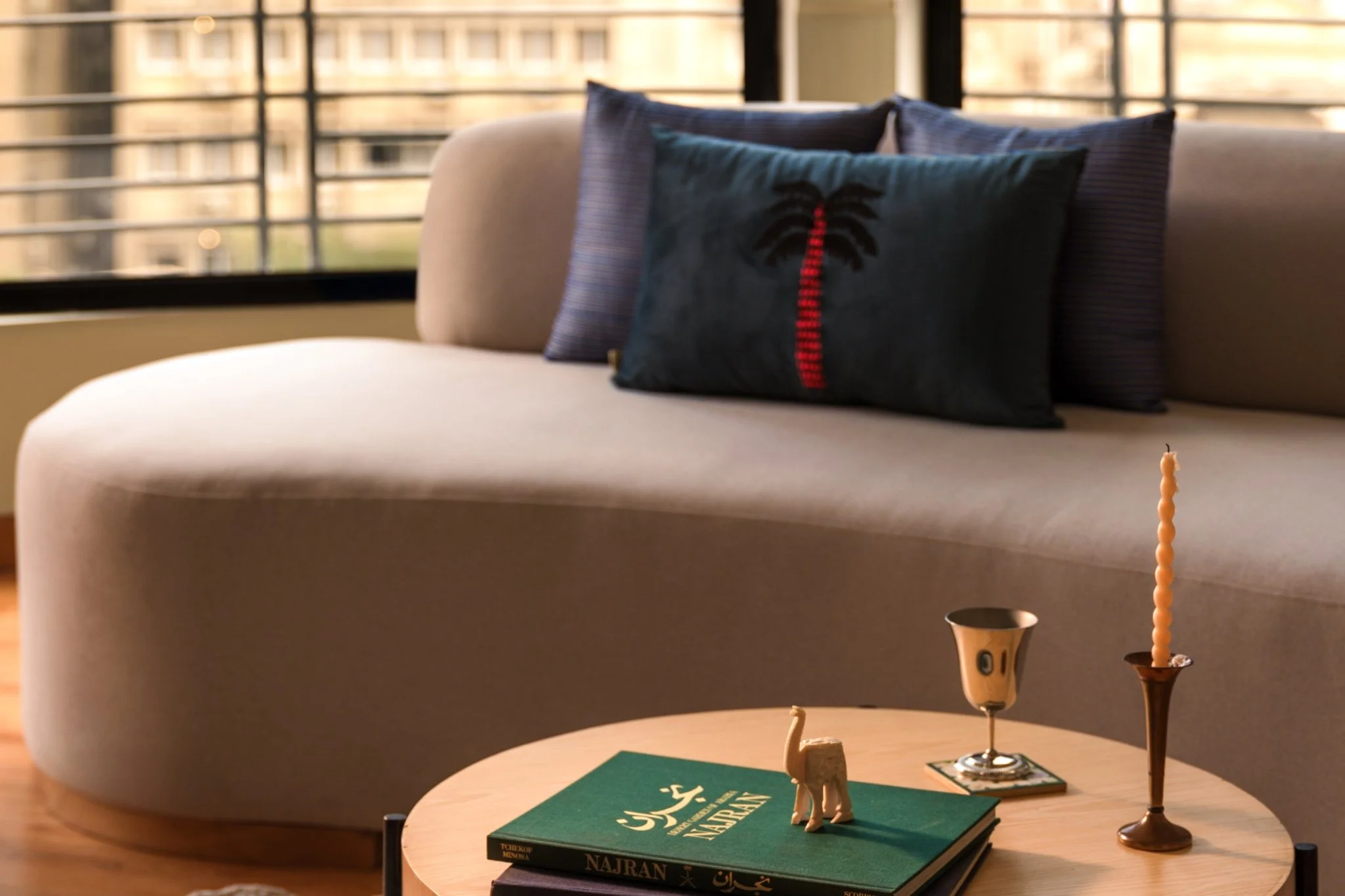One Bedroom Suite city view Next To Tahrir Square — Living Room in Talaat Harb Mall | Downtown Cairo, Egypt — photo 2