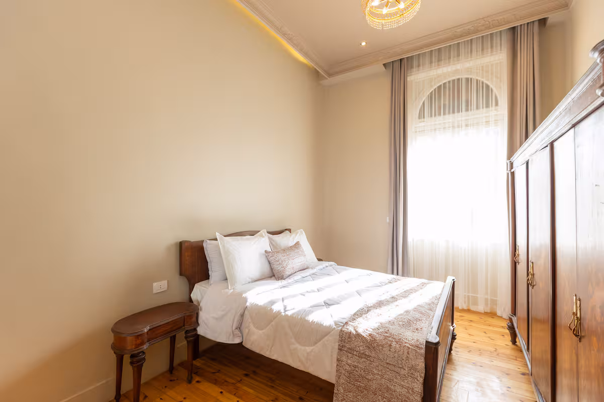 Downtown Glass & Glory | Heritage Stay — Bedroom 3 in Downtown Cairo, Egypt — photo 2