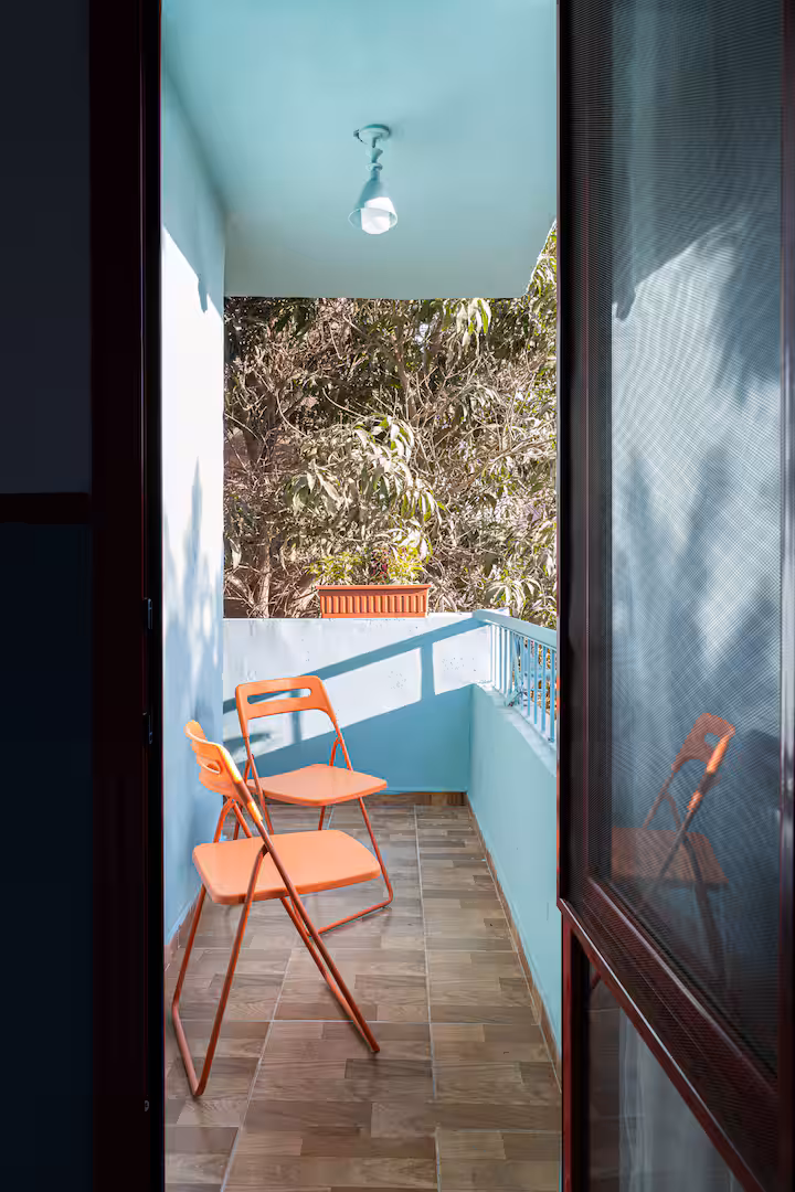 Degla Maadi  Retro escape — Balcony in Maadi | Cairo, Egypt