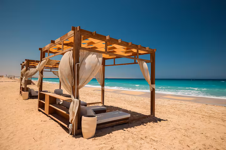Makai North Coast By Brassbell | Cabin Sea View — Exterior in Makai North Coast, Egypt
