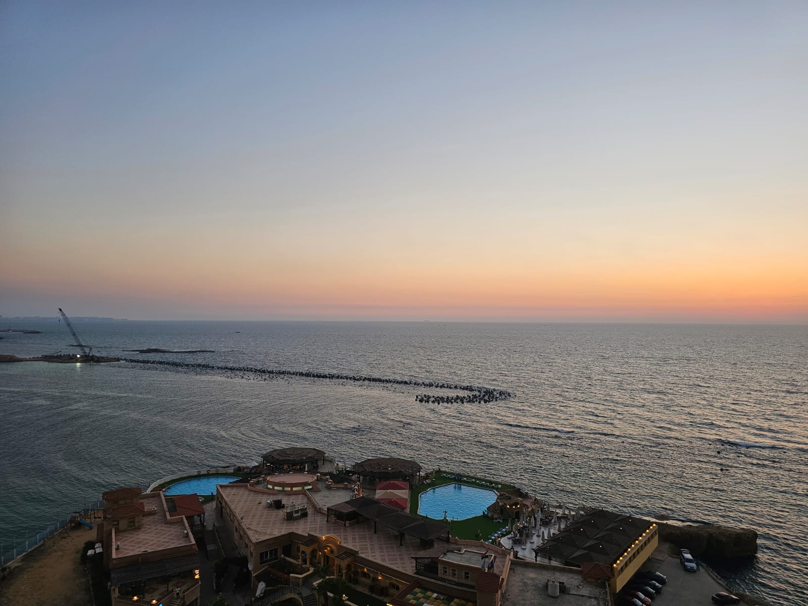 Sea View 2BDR Apartment | Alexandria — Balcony in Miami Beach | Alexandria, Egypt — photo 3