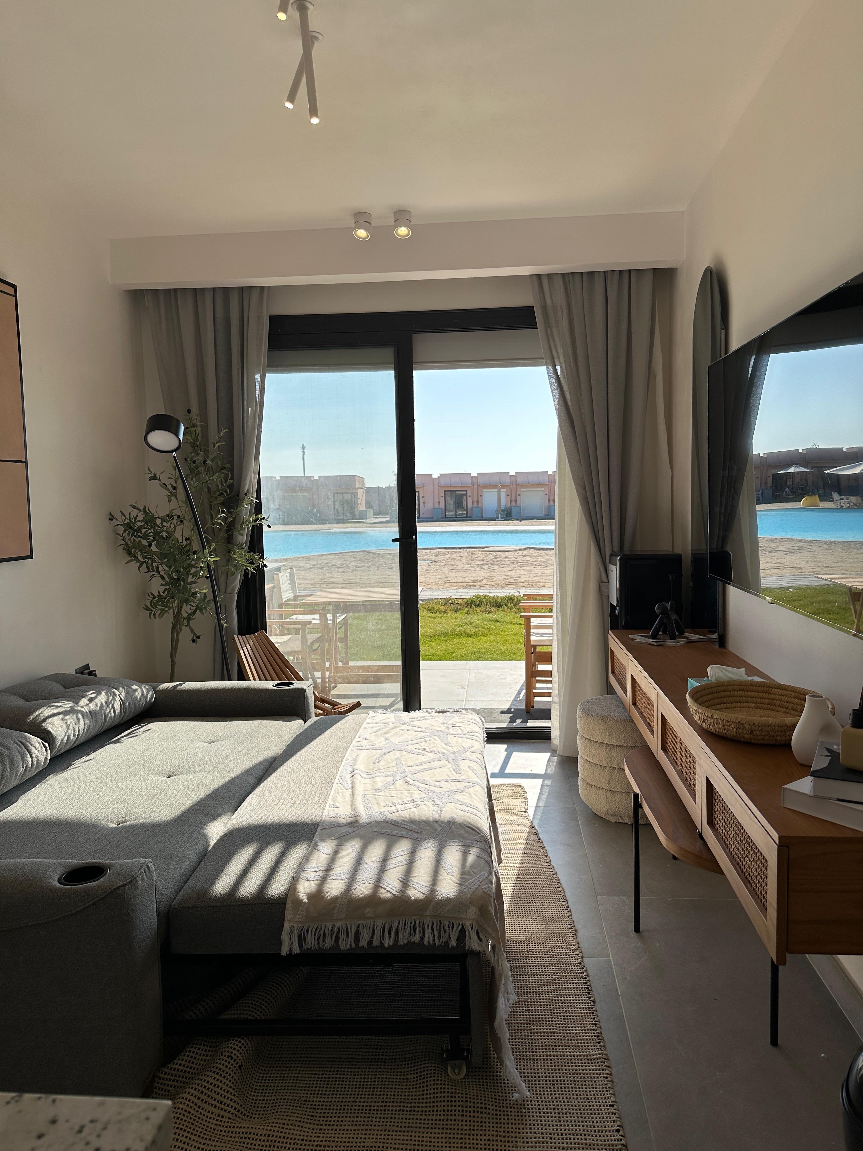 1BDR Lagoon View | Playa — Bedroom 1 in Playa Ghazala | North Coast | Egypt, Egypt