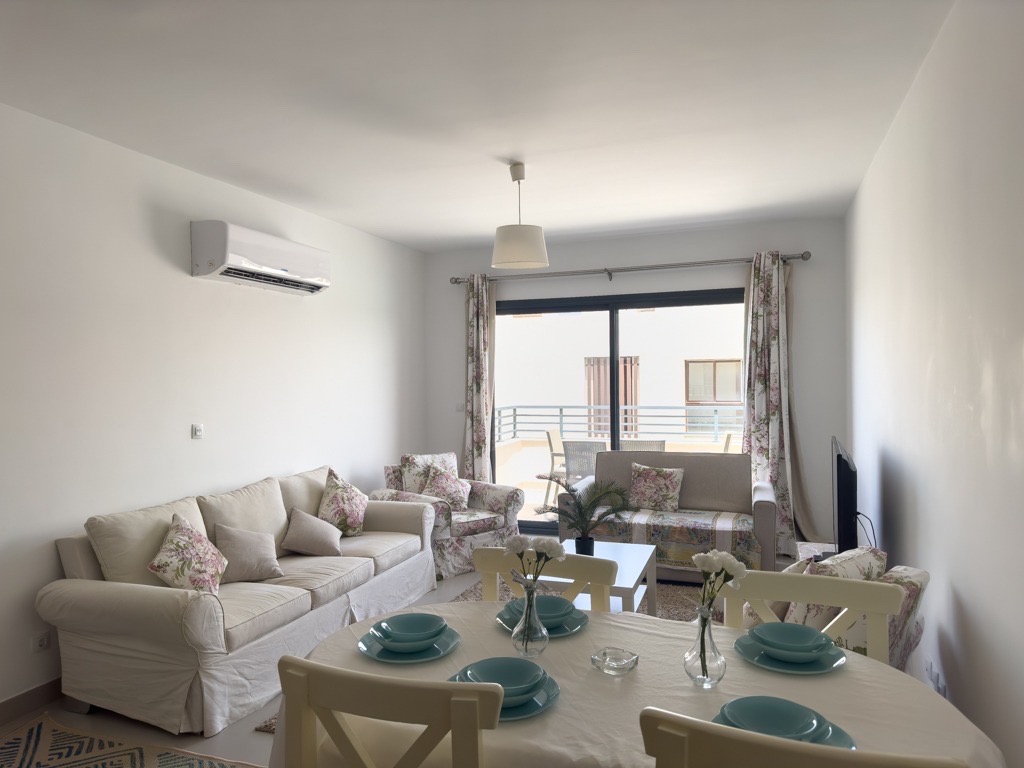 1BDR Canal View | Marassi — Living Room in Marassi | North Coast, Egypt