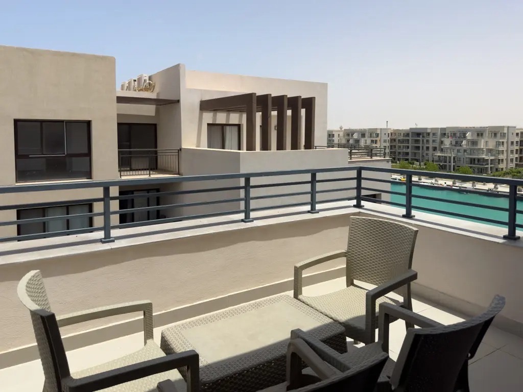 1BDR Canal View | Marassi — Exterior in Marassi | North Coast, Egypt
