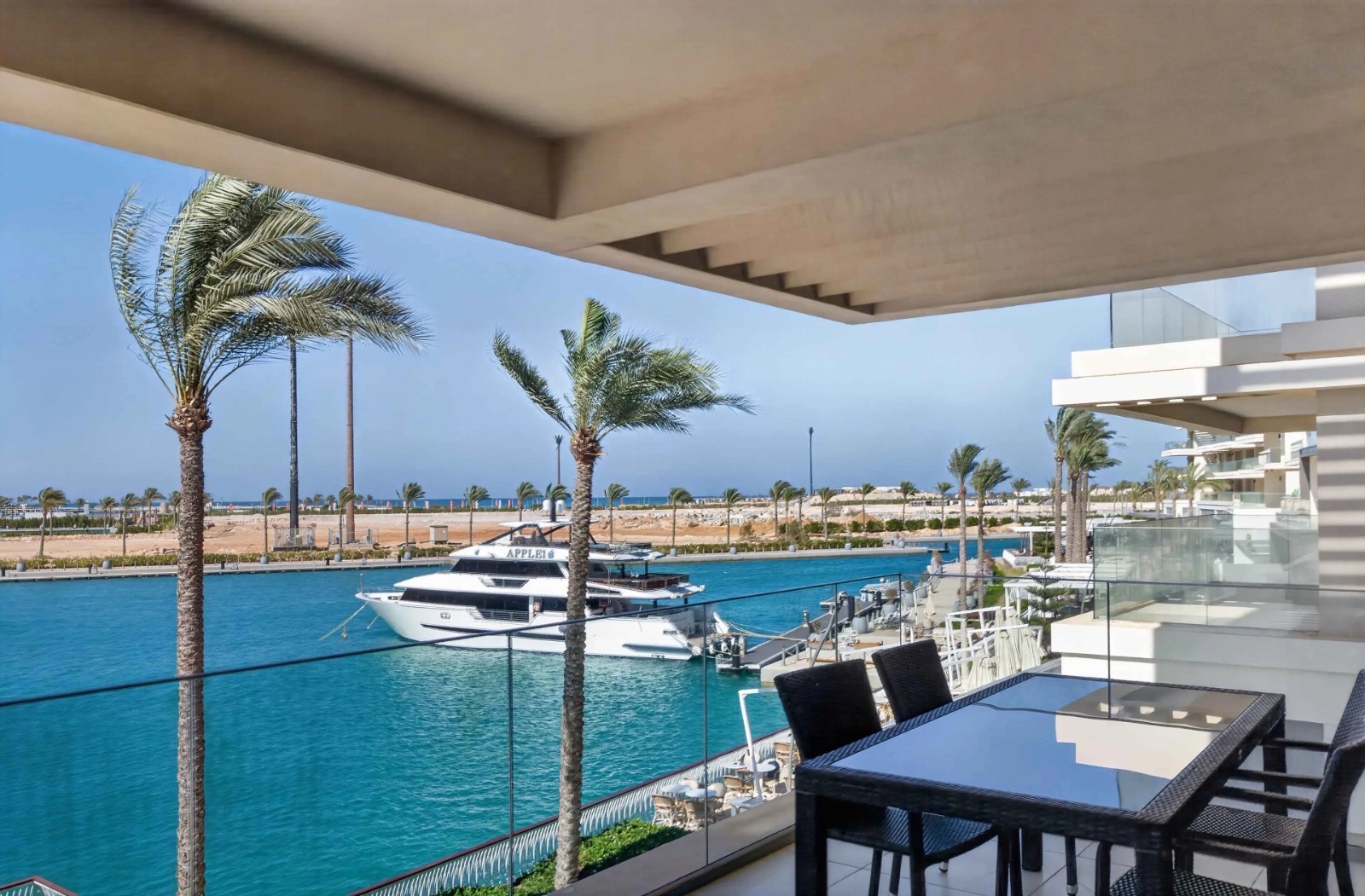 Comfort 3BDR Marrasi North Coast @ Marina View — Balcony in Marrasi | North Coast, Egypt