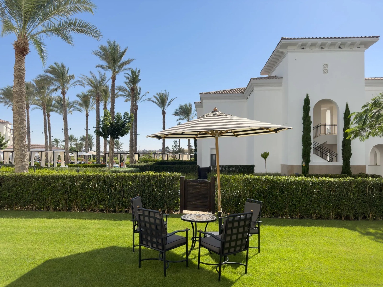 Address Golf 1BR Marassi | North Coast — Backyard in Address Golf Marassi | North Coast, Egypt — photo 3
