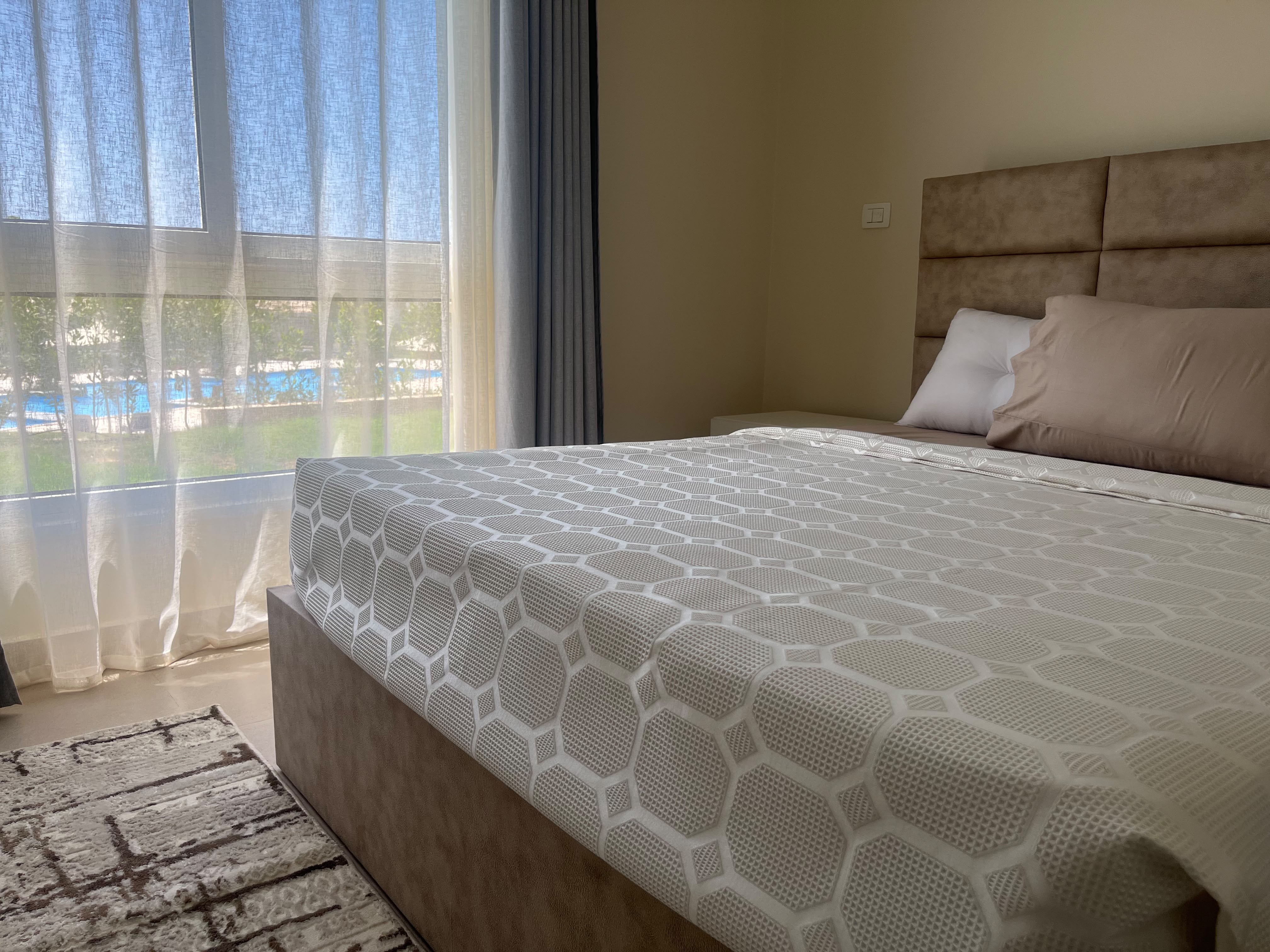 2BDR Apartment | Private Garden | Pool View @GAIA — Bedroom 1 in North Coast, Egypt — photo 3
