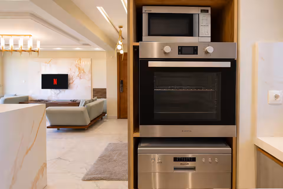 Luxury 3BR +Maid's | Penthouse Marassi | Best View — Full Kitchen in North Coast | Marassi | El Alamein, Egypt