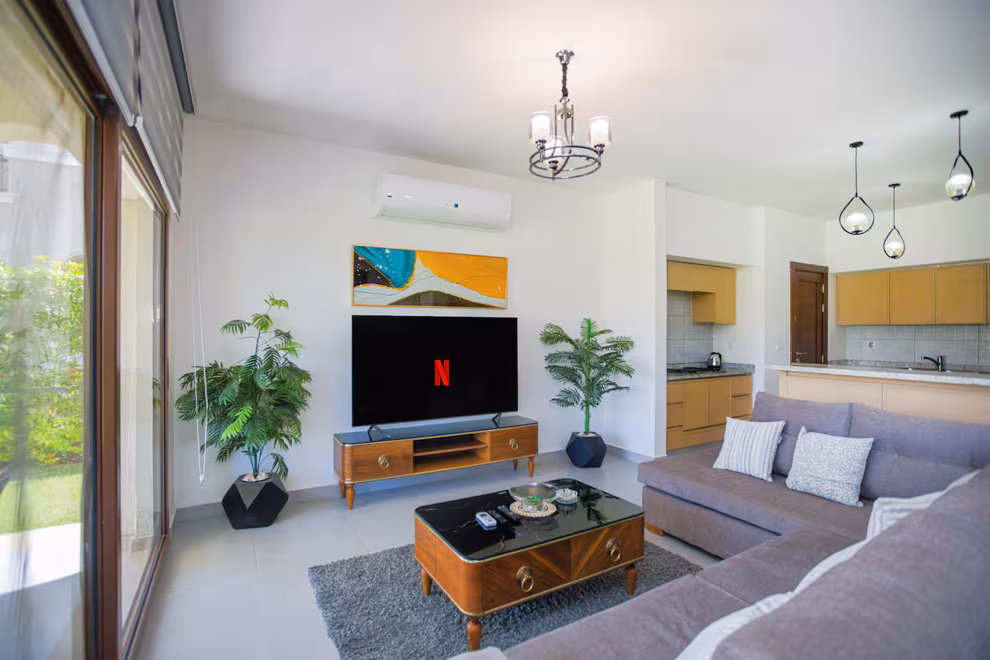Standalone Villa 5BR+ Maid’s room | Pool | Marassi — Living Room in Marassi | North Coast, Egypt — photo 2