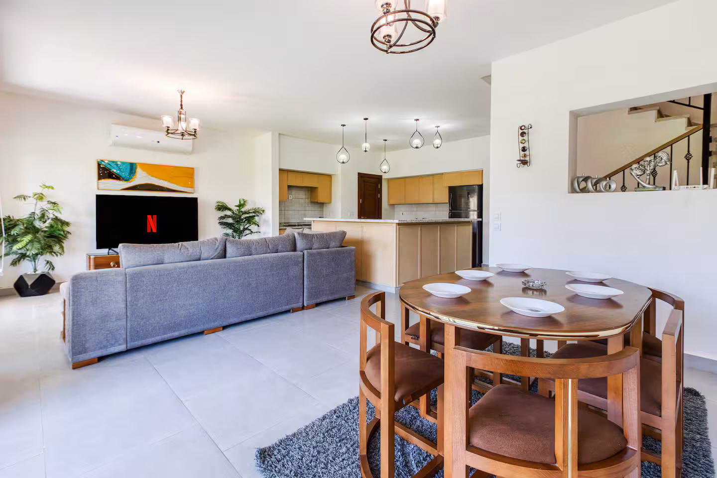Standalone Villa 5BR+ Maid’s room | Pool | Marassi — Living Room in Marassi | North Coast, Egypt — photo 3