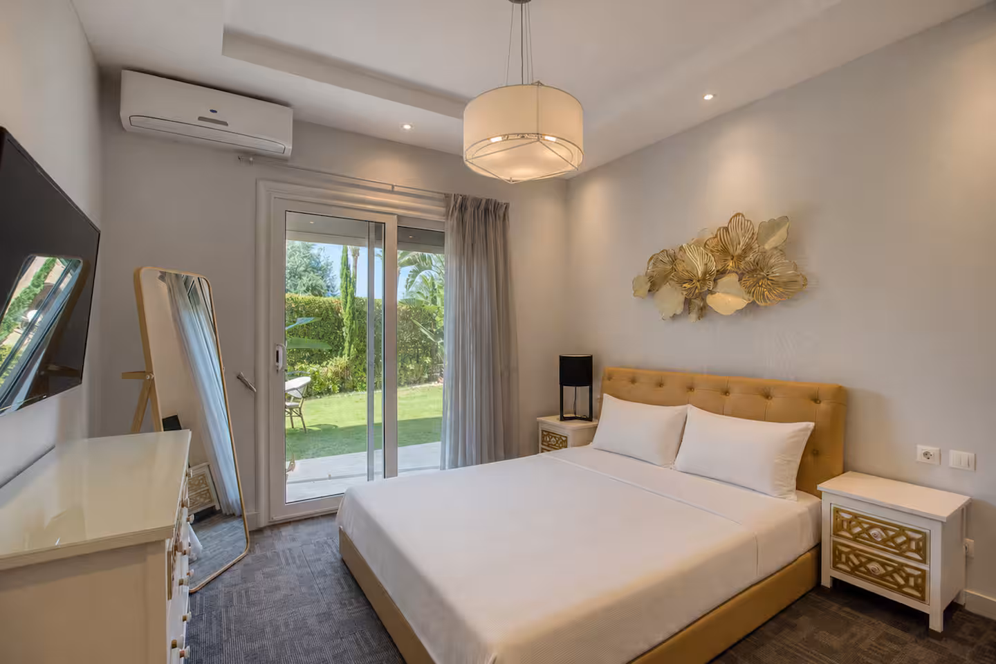 Luxury 2-bdr Private Garden Escape | Marassi — Bedroom 1 in Marassi | North Coast, Egypt — photo 2