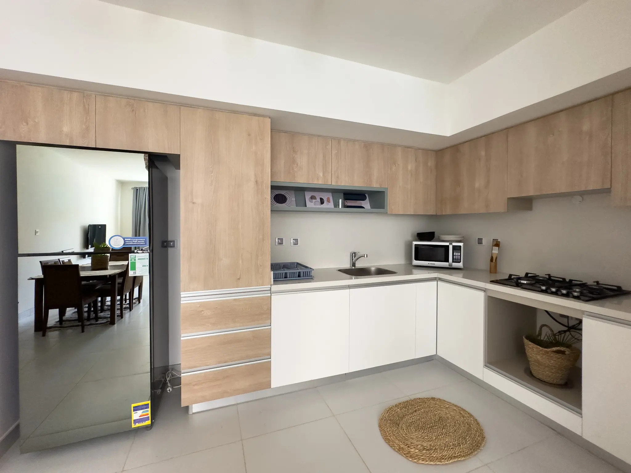 2BR Partial Sea & Pool View Marassi — Full Kitchen in Marassi | North Coast, Egypt
