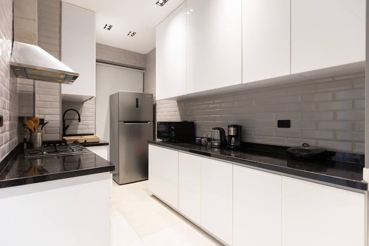 Cozy 2BR Apartment with Private Outdoor | Lakeview — Full Kitchen in New Cairo, Egypt
