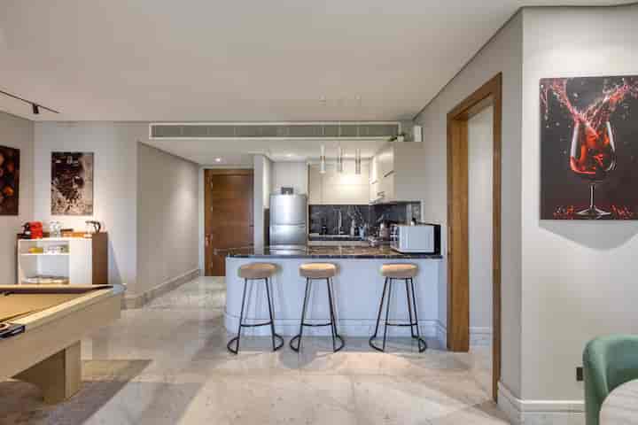 Elegant Garden & Pool View 2-BR Apt | Silverpalm — Full Kitchen in Located in the heart of New Cairo City, Cairo Governorate, Egypt, Egypt