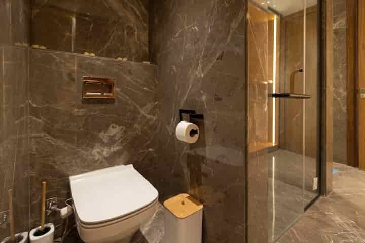 Elegant Garden & Pool View 2-BR Apt | Silverpalm — Full bathroom 1 in Located in the heart of New Cairo City, Cairo Governorate, Egypt, Egypt — photo 2