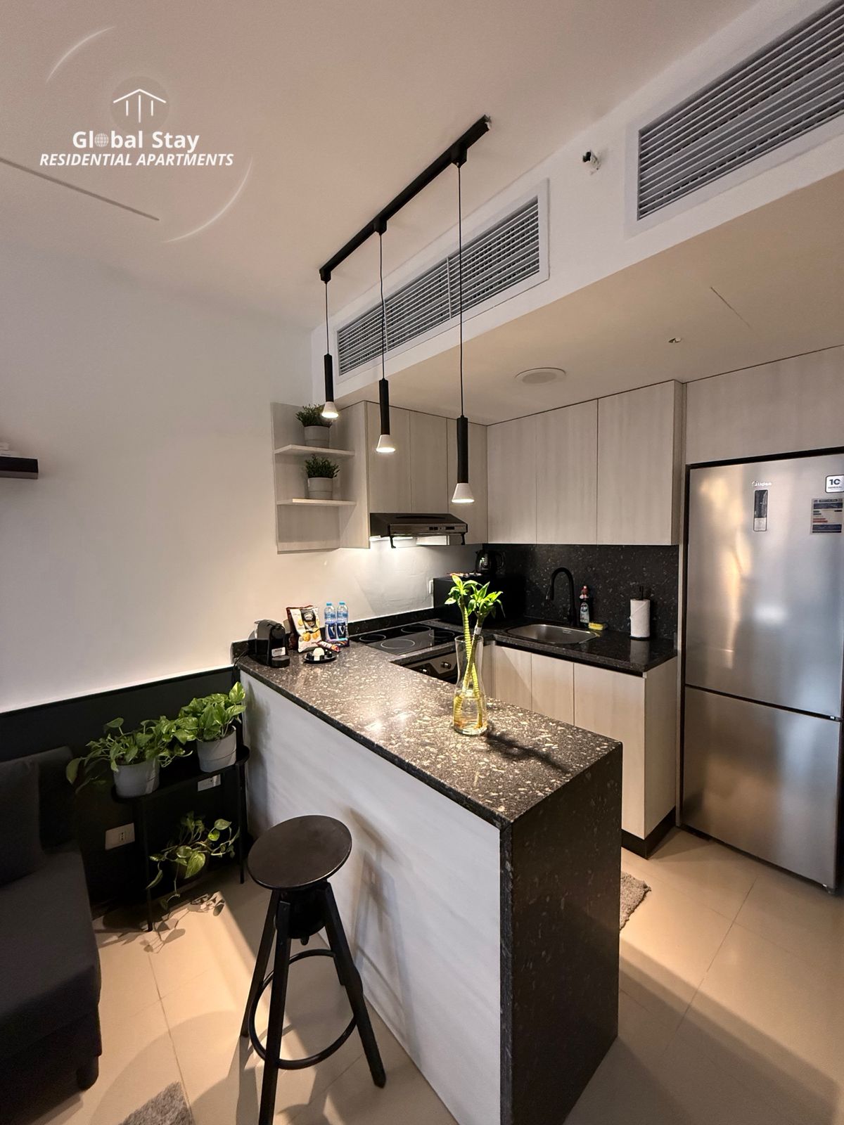 Modern Fully Furnished Studio — Full Kitchen in New Cairo, Egypt, Egypt — photo 2