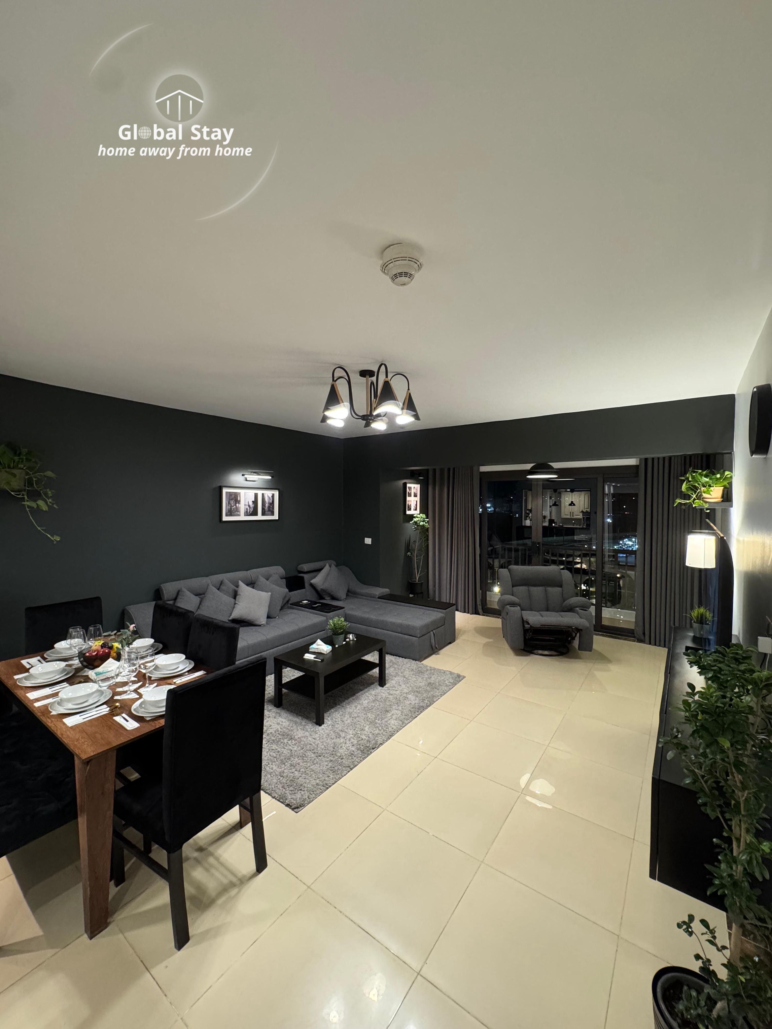 Luxury Duplex 2 Bedrooms Apartment | New Cairo — Living Room in New Cairo , Cairo, Egypt — photo 2