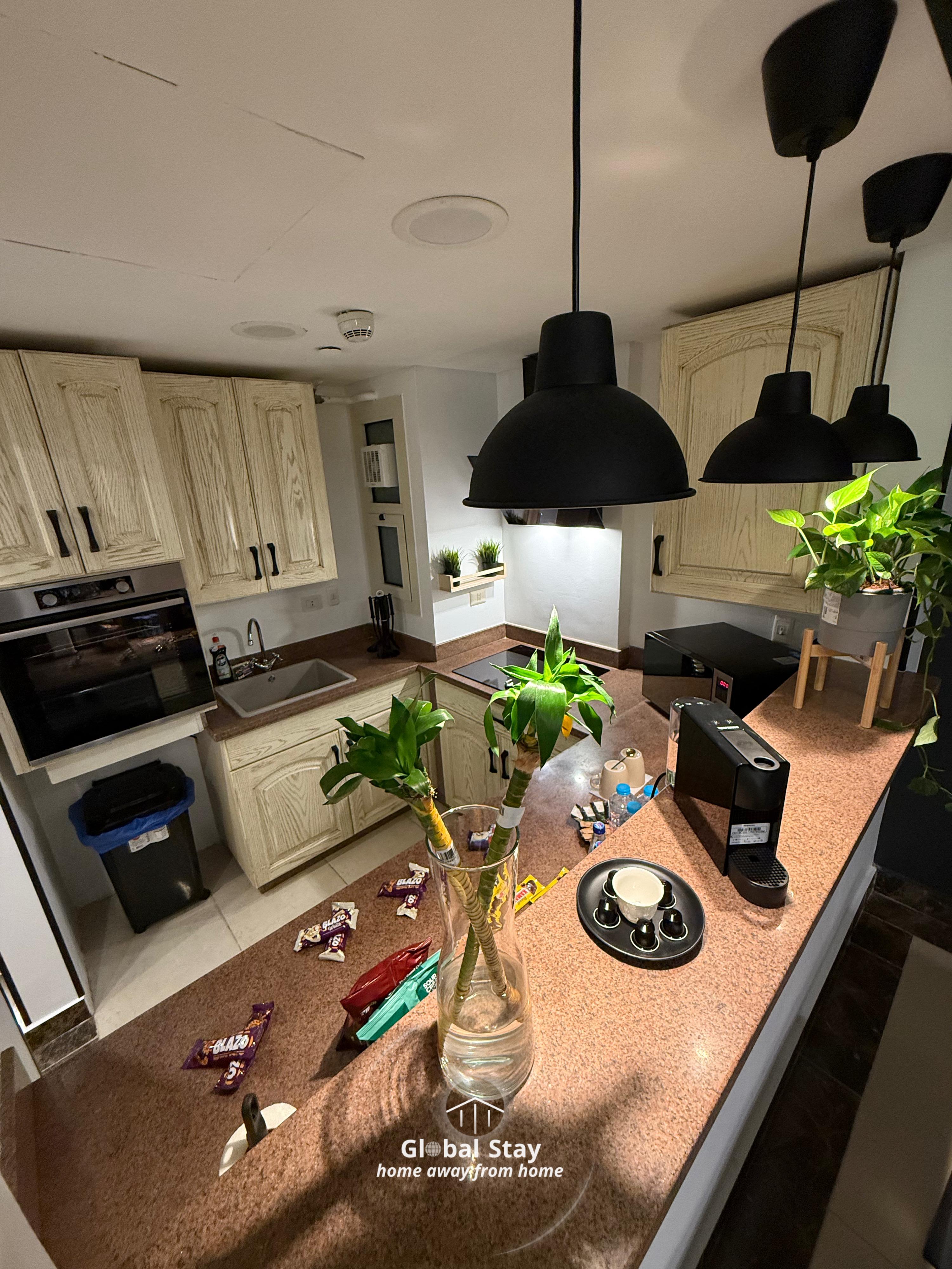 Luxury Duplex 2 Bedrooms Apartment | New Cairo — Full Kitchen in New Cairo , Cairo, Egypt
