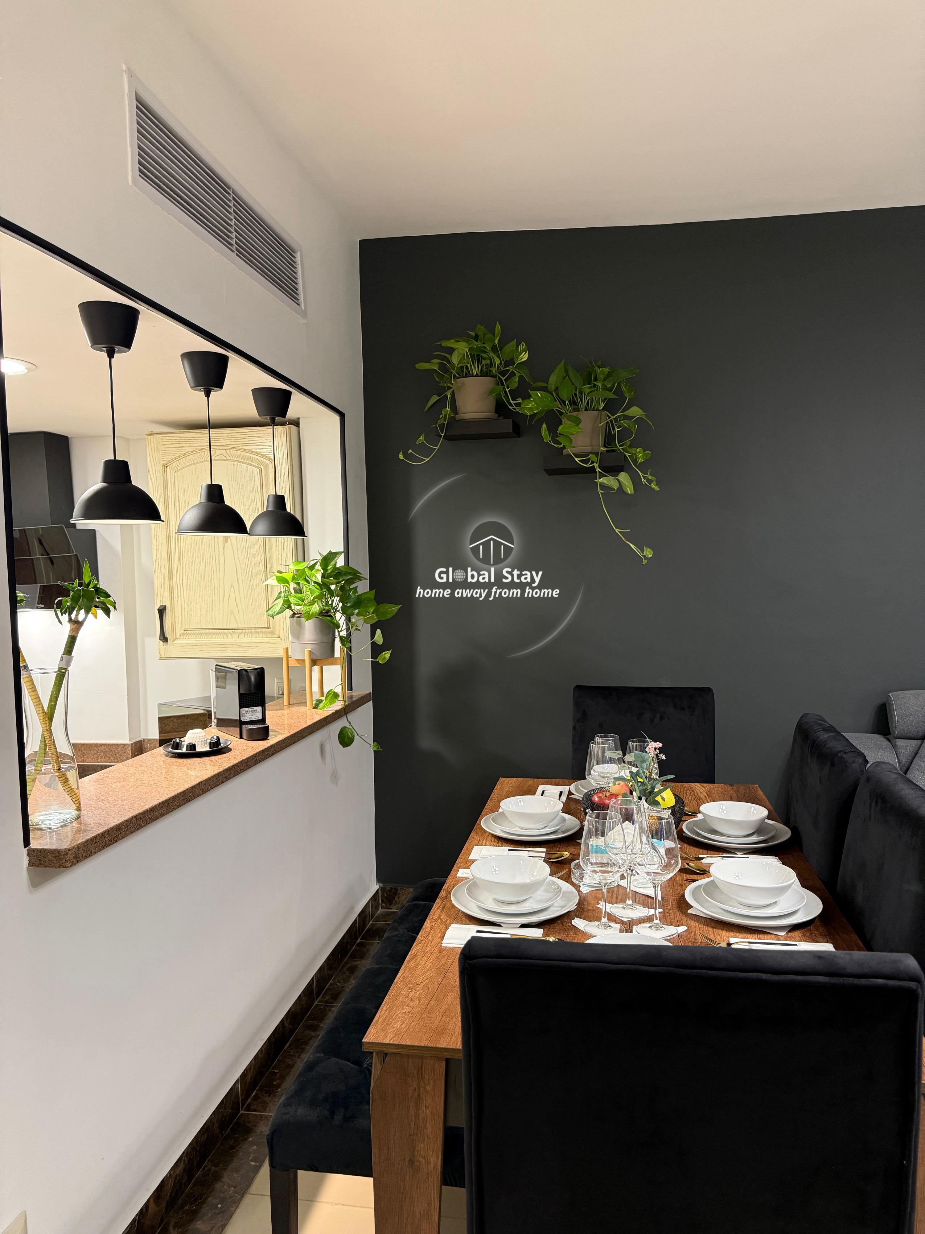 Luxury Duplex 2 Bedrooms Apartment | New Cairo — Dining Area in New Cairo , Cairo, Egypt — photo 2