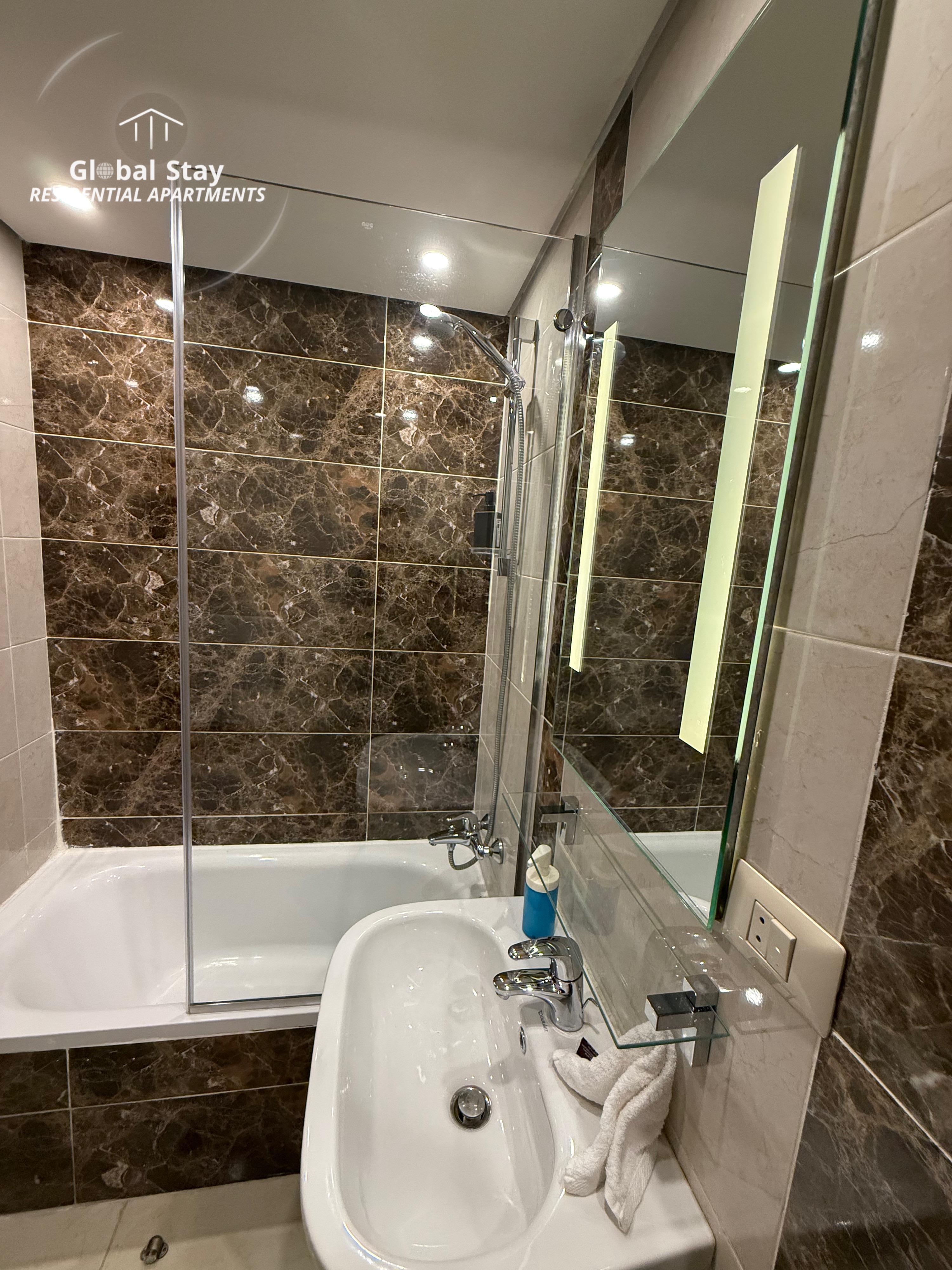 3-BDRM Comfort Home | New Cairo — Full bathroom 1 in New Cairo , Cairo, Egypt — photo 2