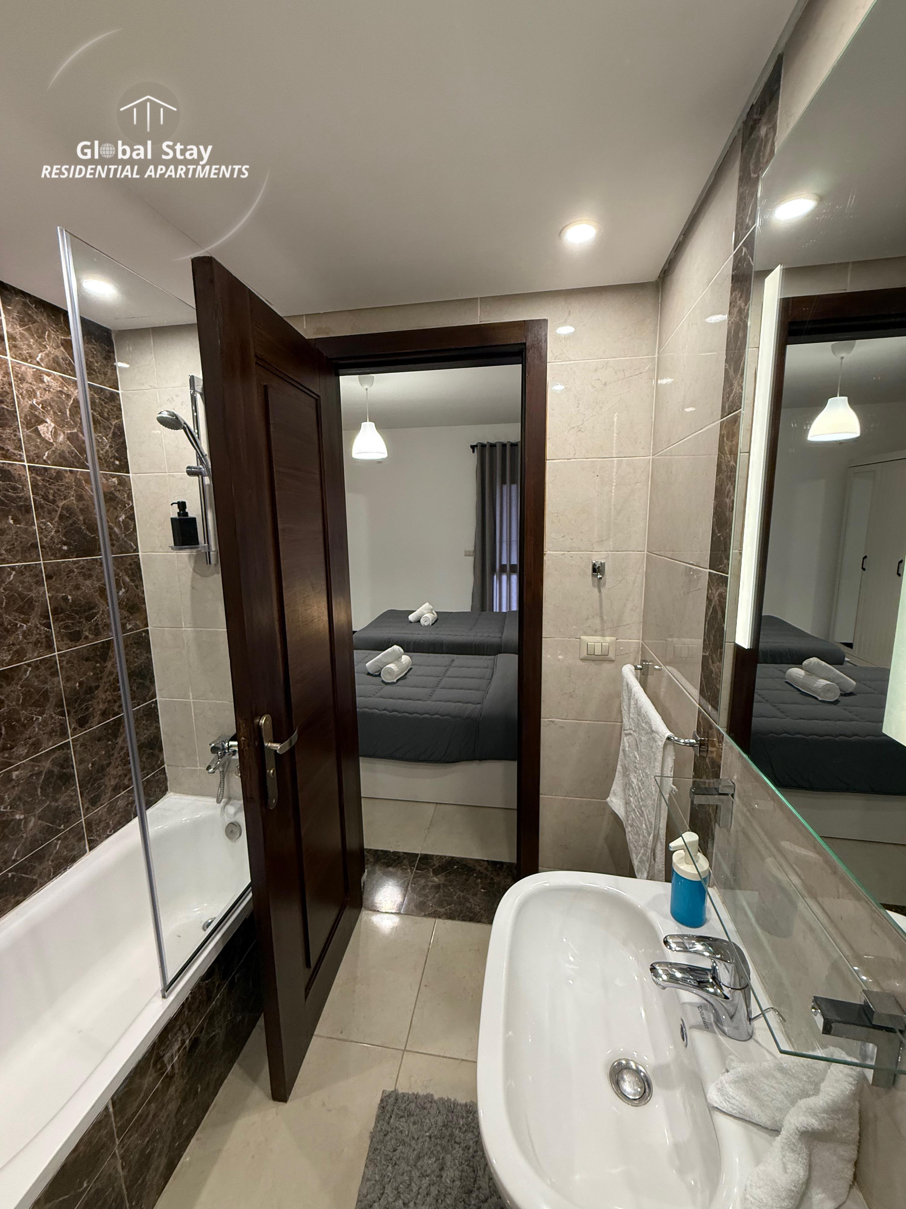 3-BDRM Comfort Home | New Cairo — Full bathroom 1 in New Cairo , Cairo, Egypt — photo 3
