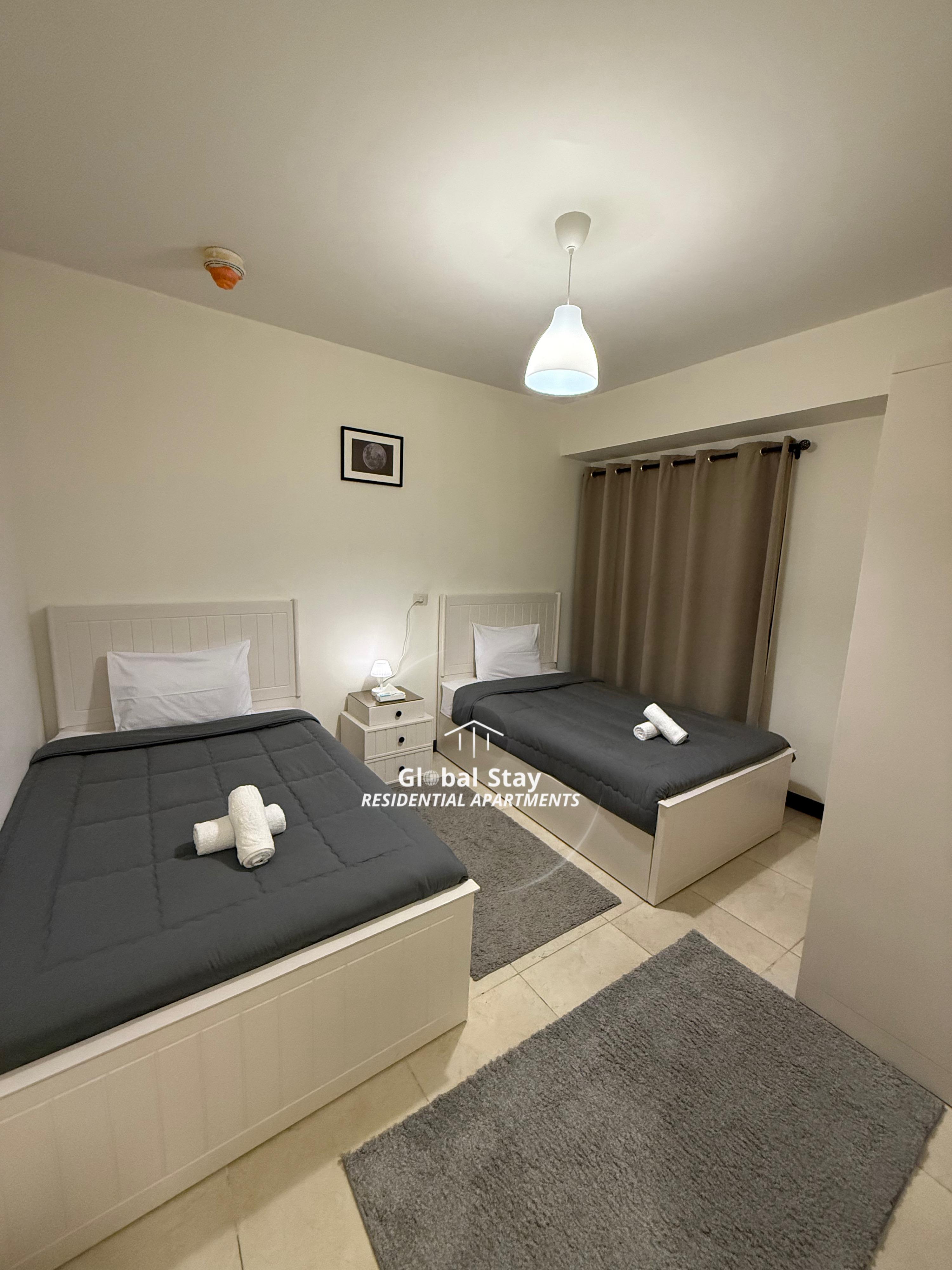 Spacious 3-Bedrooms Apartment | New Cairo — Bedroom 3 in New Cairo, Cairo, Egypt
