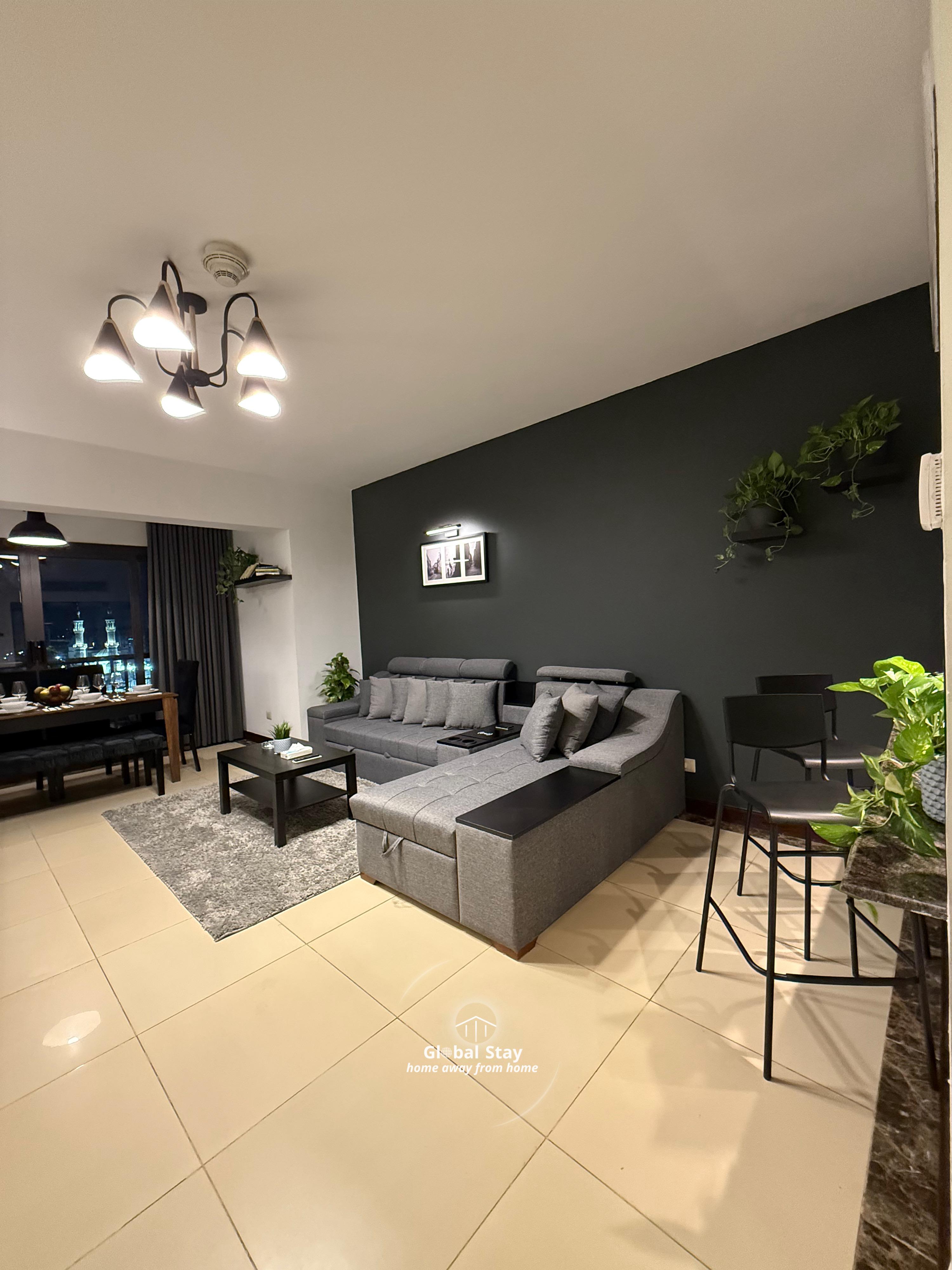 Stylish 3-Bedroom Apartment | New Cairo — Living Room in New Cairo' Cairo, Egypt