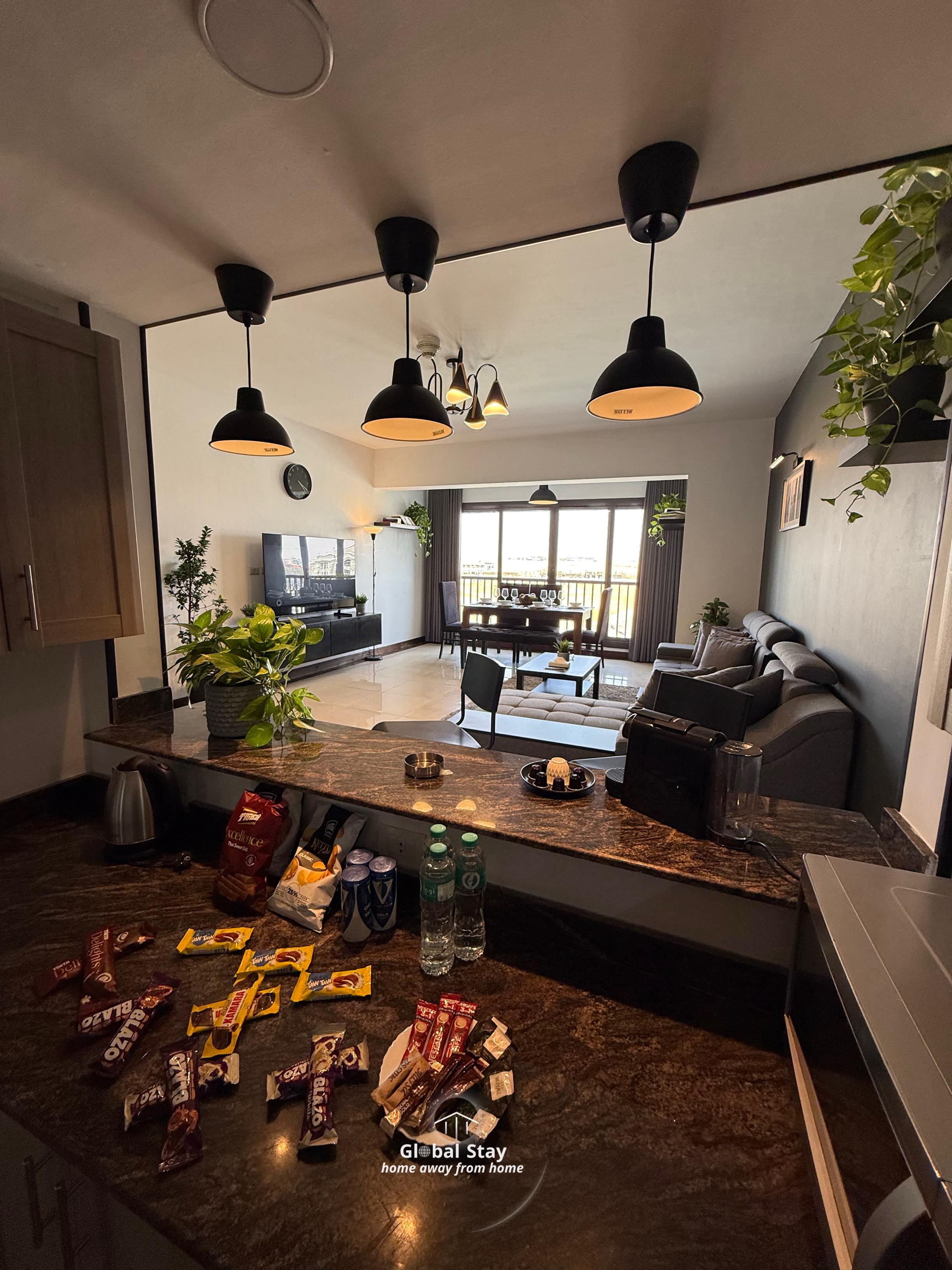 Stylish 3-Bedroom Apartment | New Cairo — Full Kitchen in New Cairo' Cairo, Egypt