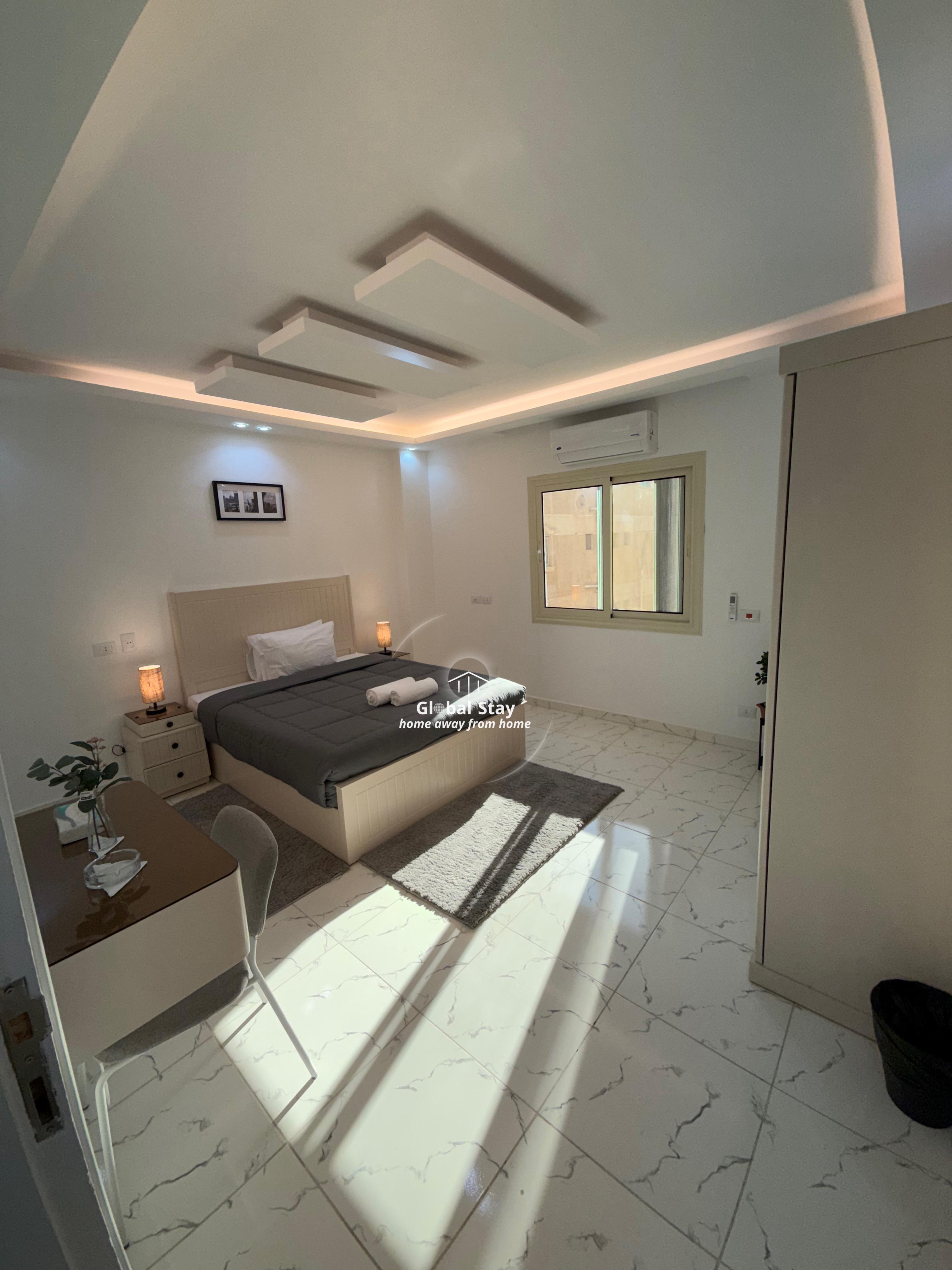 Lovely 3BR Apartment in New Cairo — Bedroom 1 in New Cairo , Cairo, Egypt — photo 2