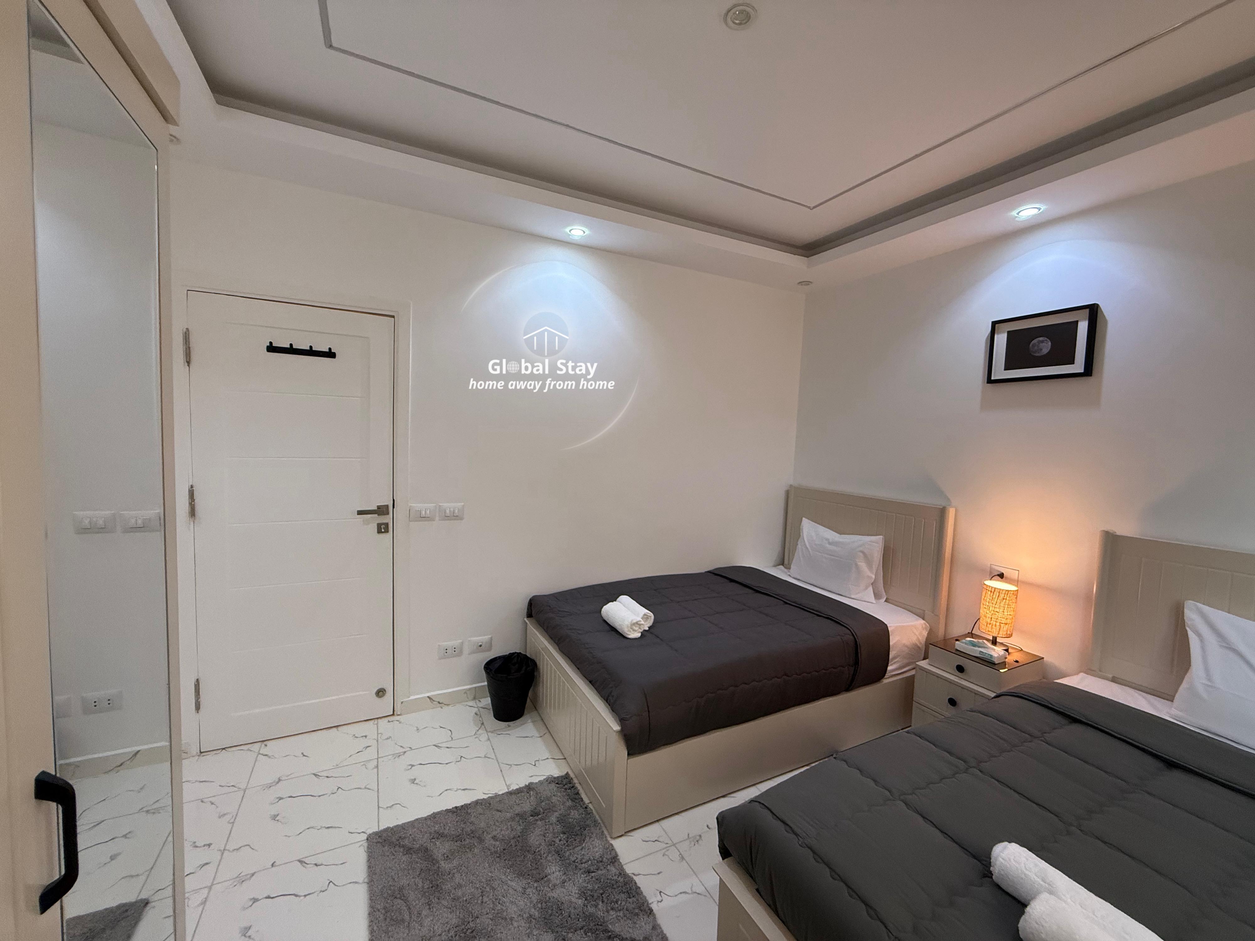 Lovely 3BR Apartment in New Cairo — Bedroom 2 in New Cairo , Cairo, Egypt