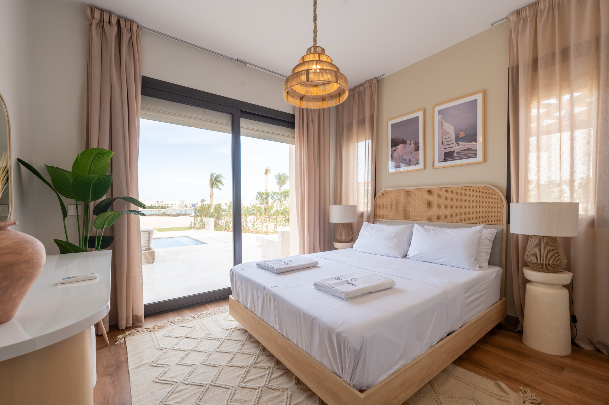 3BR Villa – Canal View – El Gouna — Bedroom 1 in Elgouna, Hurghada, Red Sea, Egypt — photo 3