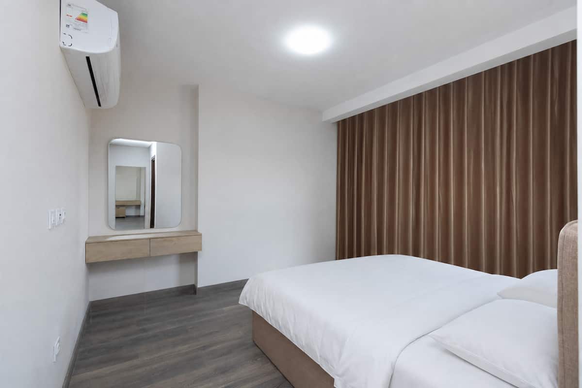 3BR Luxury Apt + Maid Room | Pool Table -Zed West — Bedroom 1 in Zed West | El Sheikh Zayed, Egypt