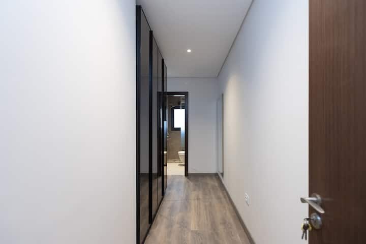 3BR Luxury Apt + Maid Room | Pool Table -Zed West — Bedroom 1 in Zed West | El Sheikh Zayed, Egypt — photo 3