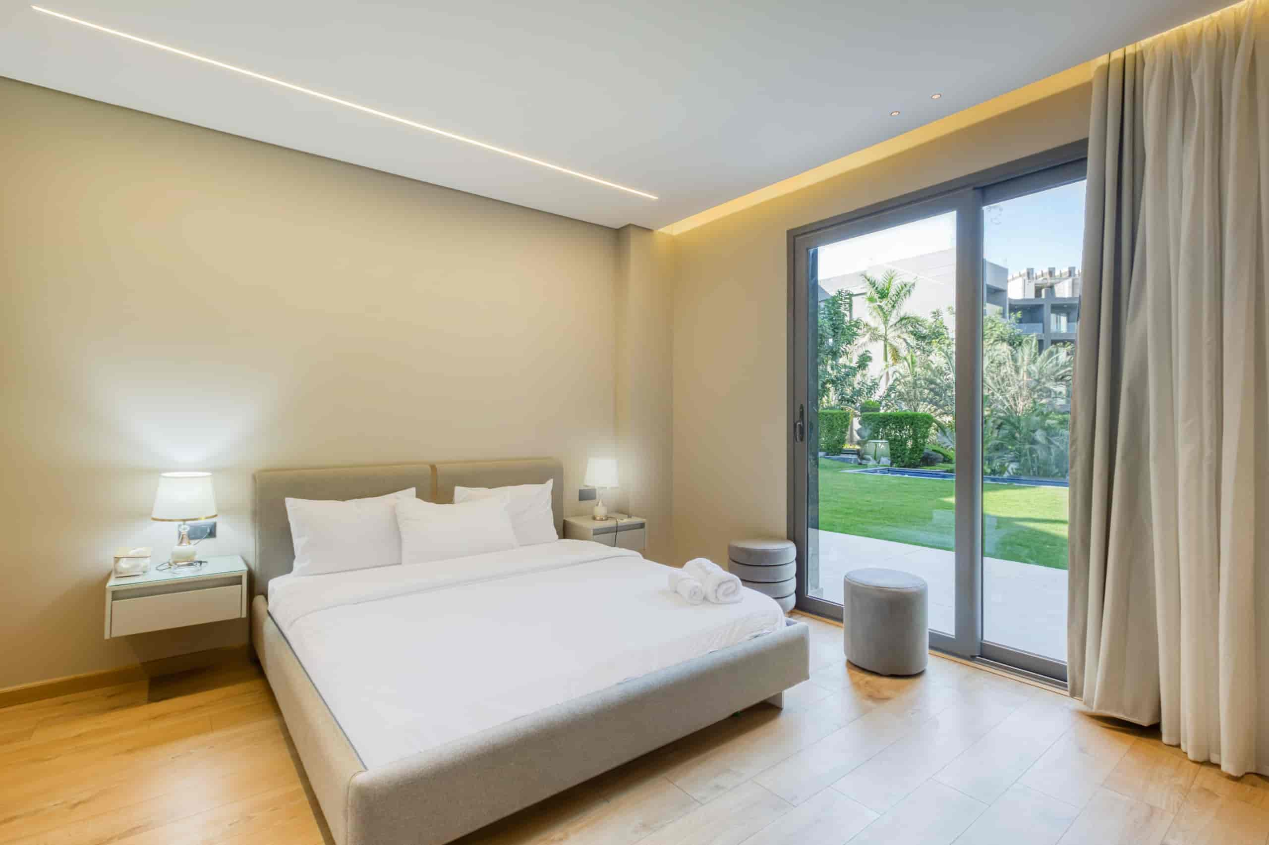 Extra-Wide 3-Bdr Apt | Garden & Pool | Silverpalm — Bedroom 1 in New Cairo ,Cairo, Egypt