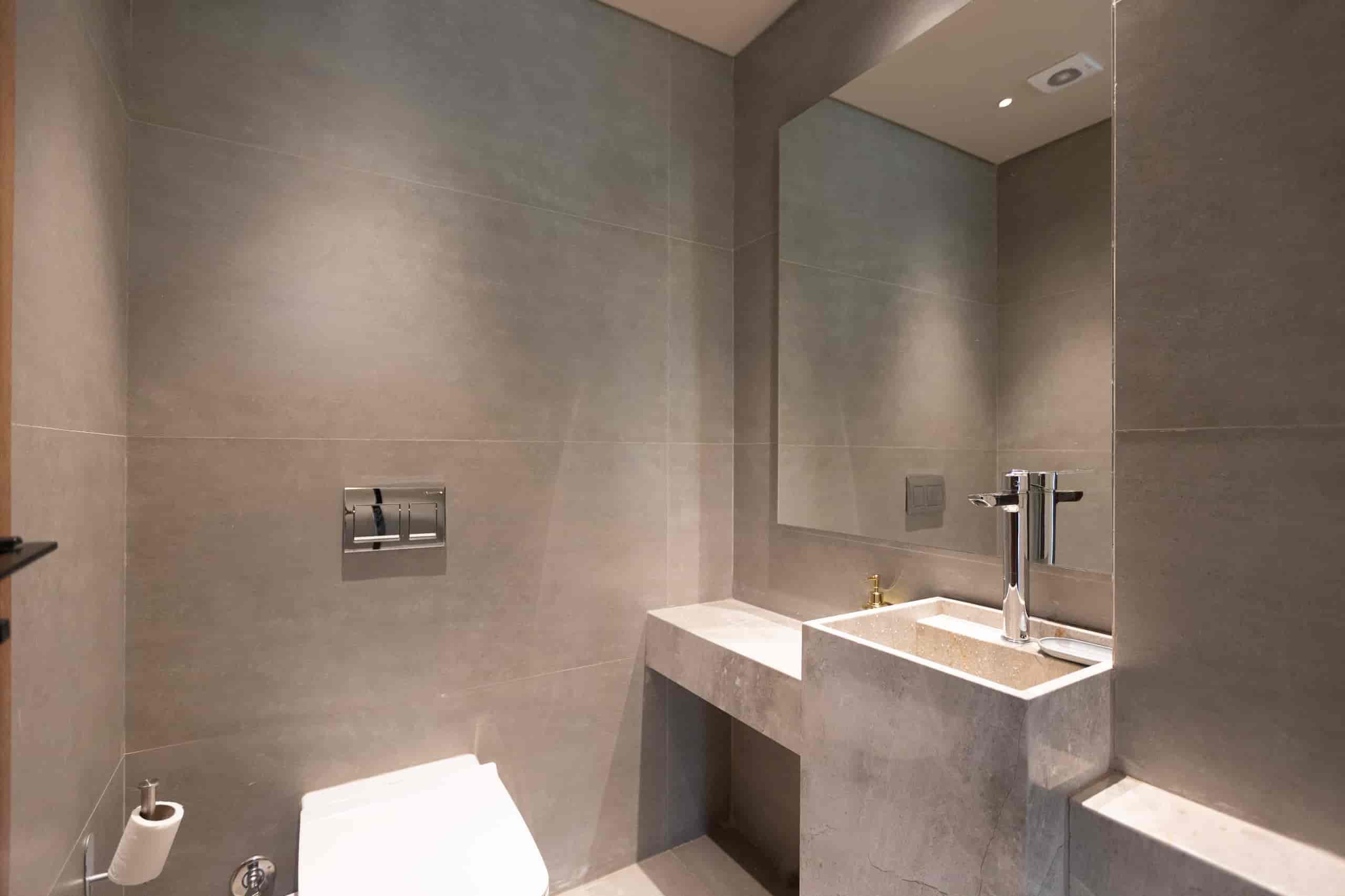 Extra-Wide 3-Bdr Apt | Garden & Pool | Silverpalm — Full bathroom 3 in New Cairo ,Cairo, Egypt