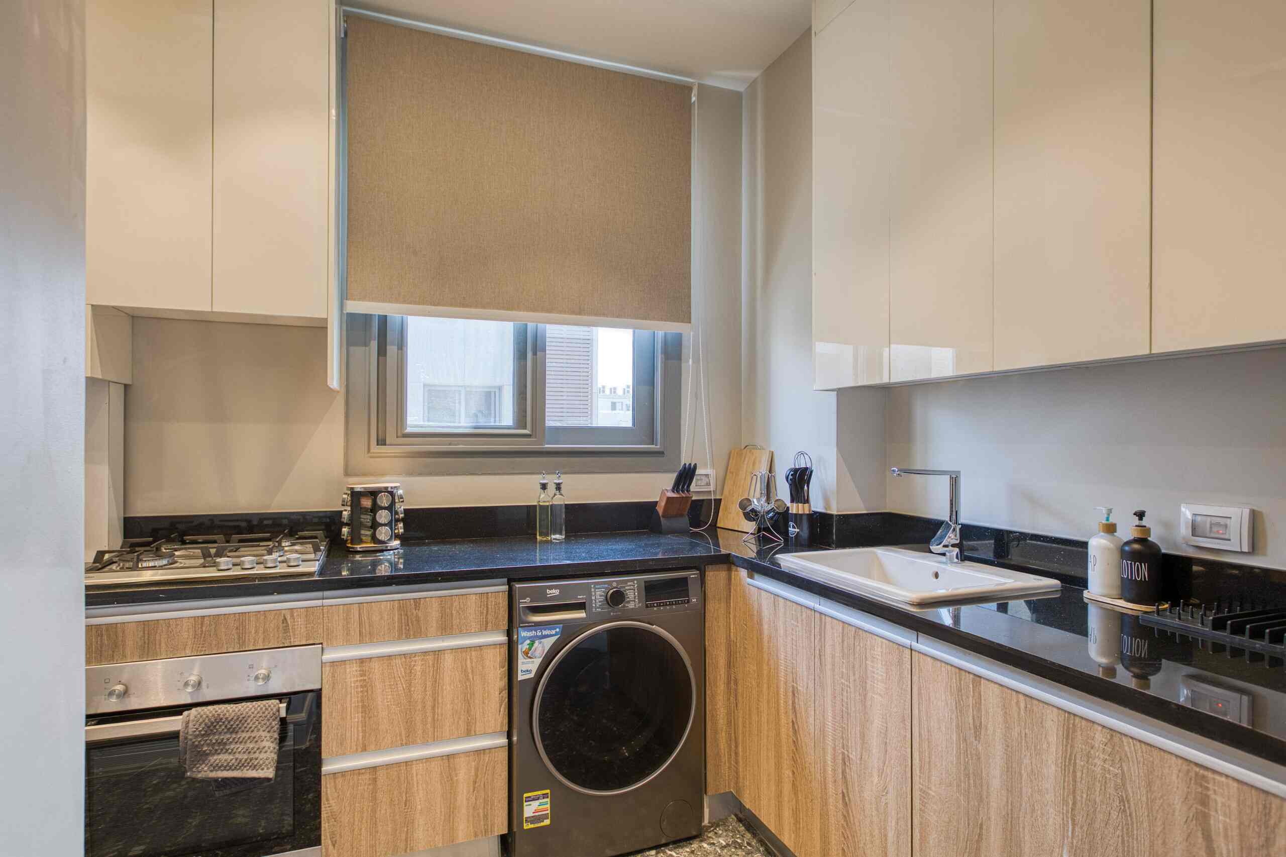 JW-Marriott Luxurious 1-BR Suite | New Cairo — Full Kitchen in New Cairo , Cairo, Egypt