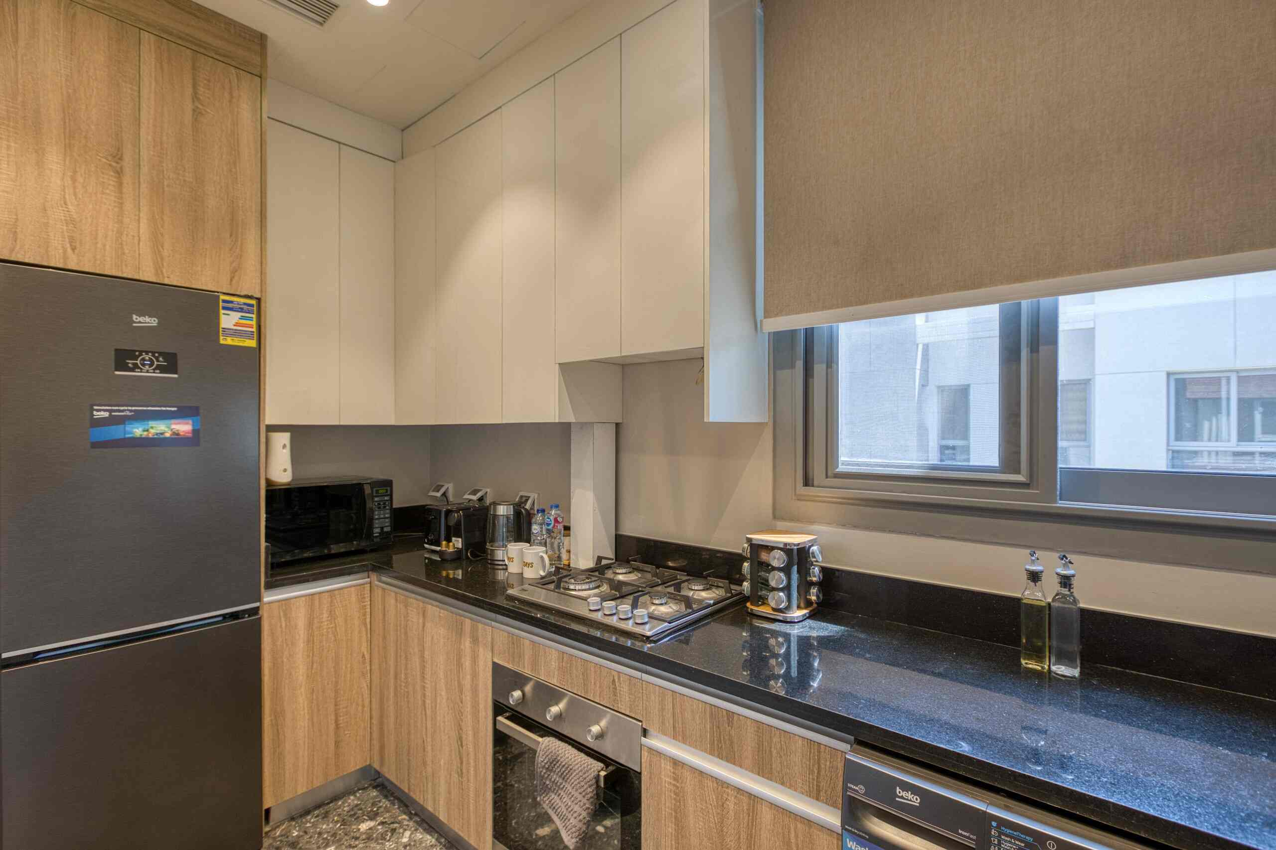 JW-Marriott Luxurious 1-BR Suite | New Cairo — Full Kitchen in New Cairo , Cairo, Egypt — photo 2