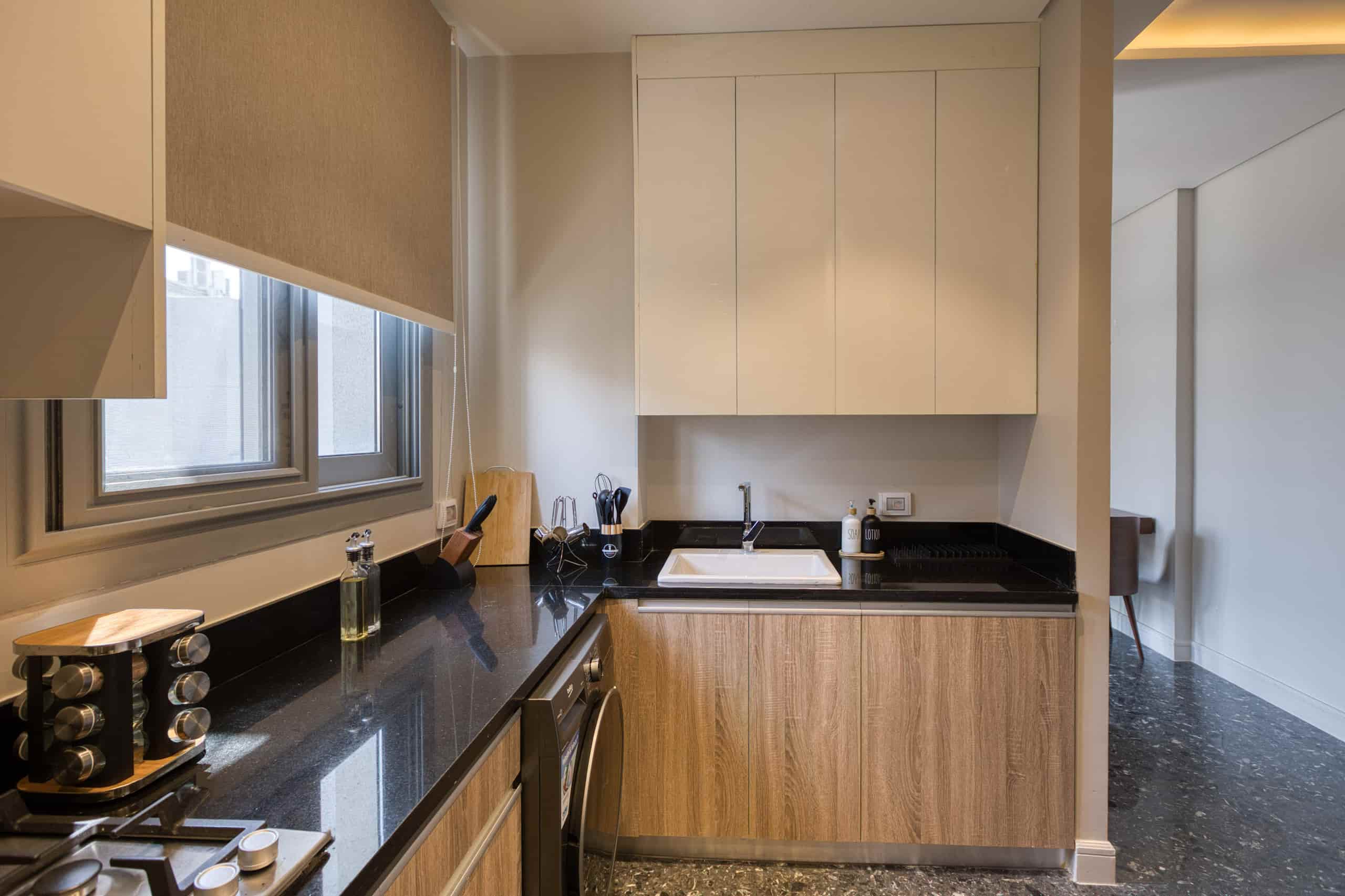 JW-Marriott Luxurious 1-BR Suite | New Cairo — Full Kitchen in New Cairo , Cairo, Egypt — photo 3