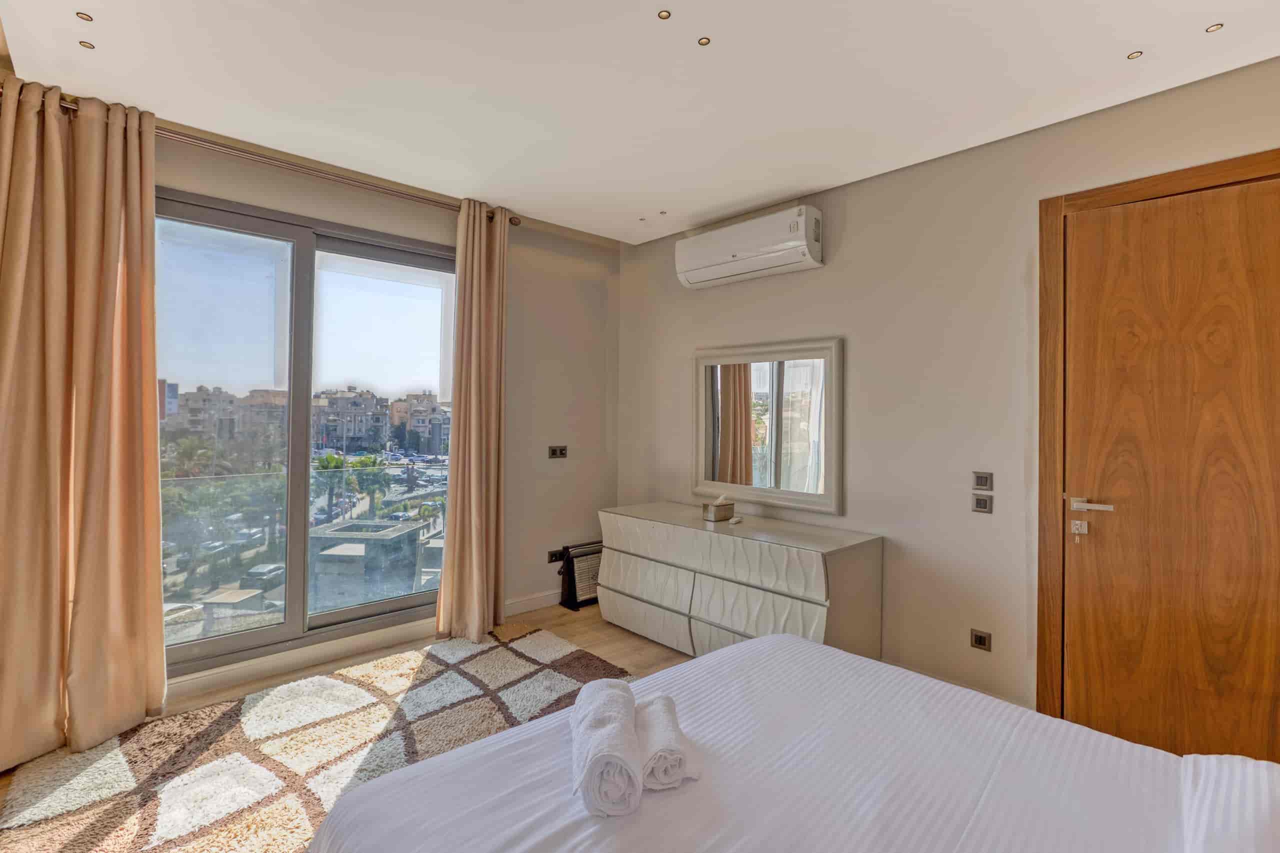Modern 2-BR Apartment in New Cairo | Silver palm — Bedroom 1 in New Cairo , Cairo, Egypt — photo 2