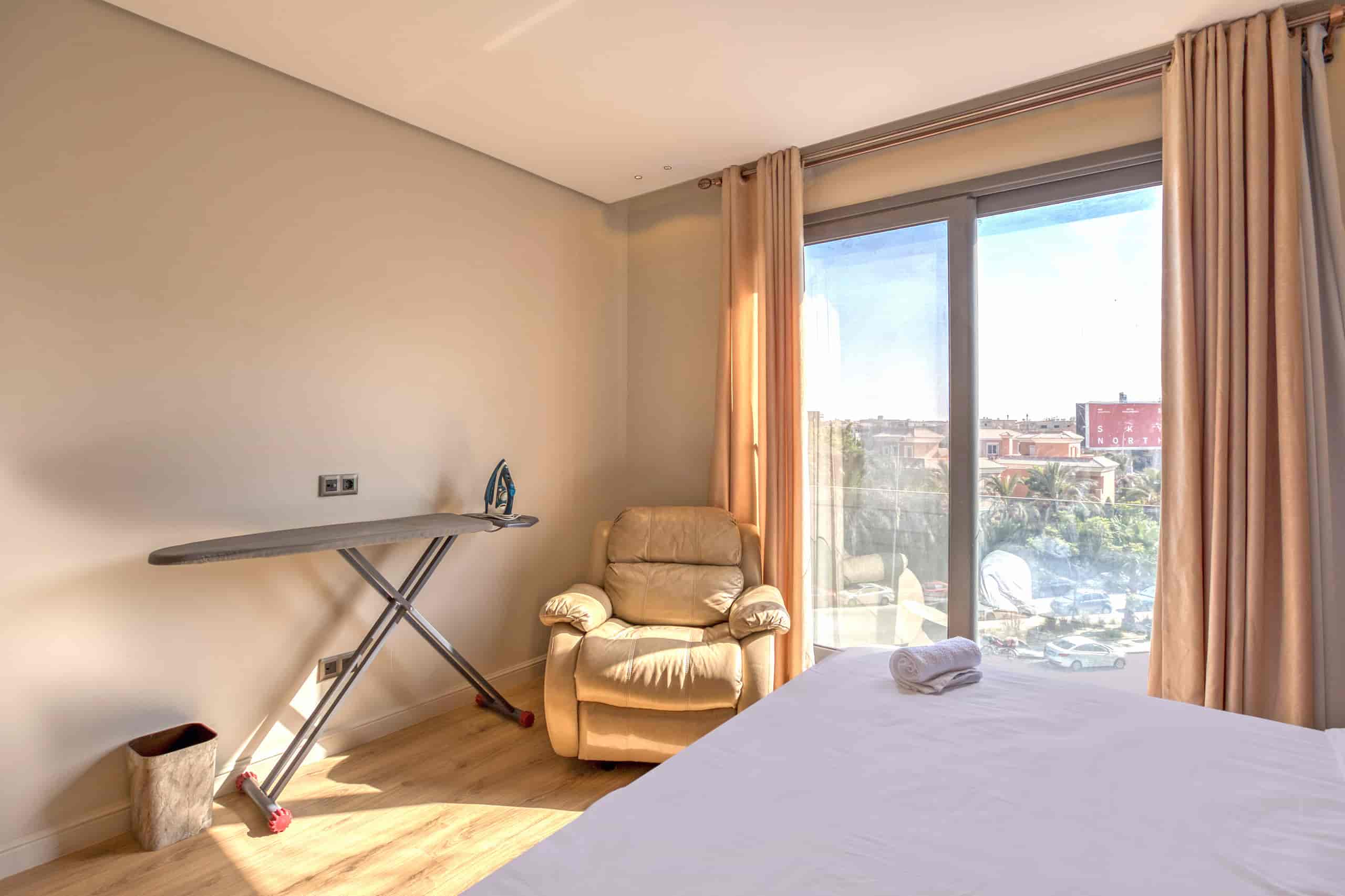 Modern 2-BR Apartment in New Cairo | Silver palm — Bedroom 2 in New Cairo , Cairo, Egypt — photo 2