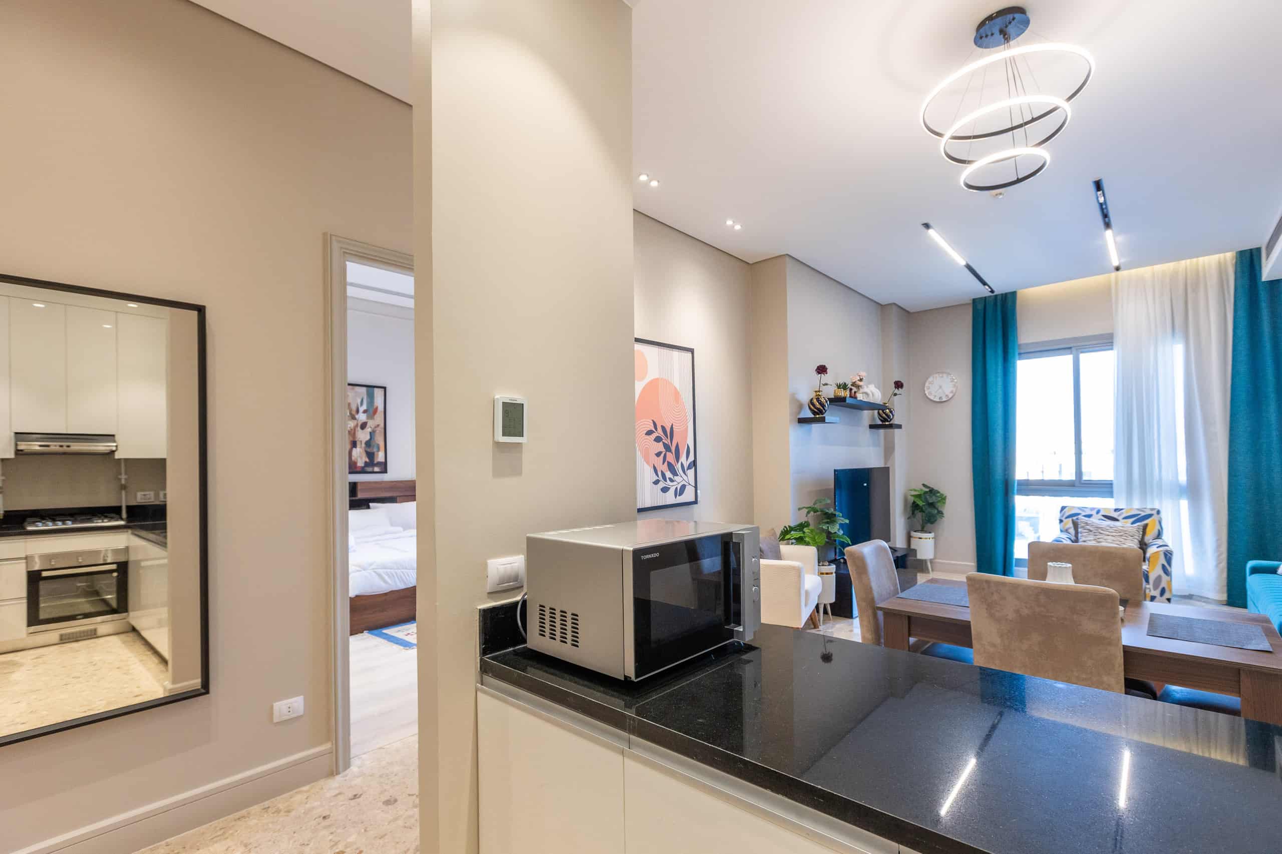 Exclusive JW Marriott Suite|Unmatched View|Al Jazi — Full Kitchen in New Cairo , Cairo, Egypt — photo 3