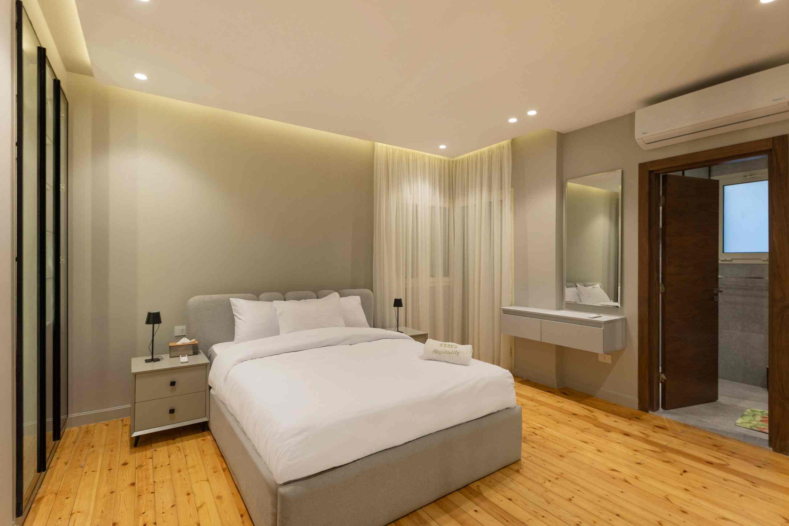 Luxury 3-Bedroom Apartment in the Heart of Almaza — Bedroom 2 in Cairo , Cairo, Egypt