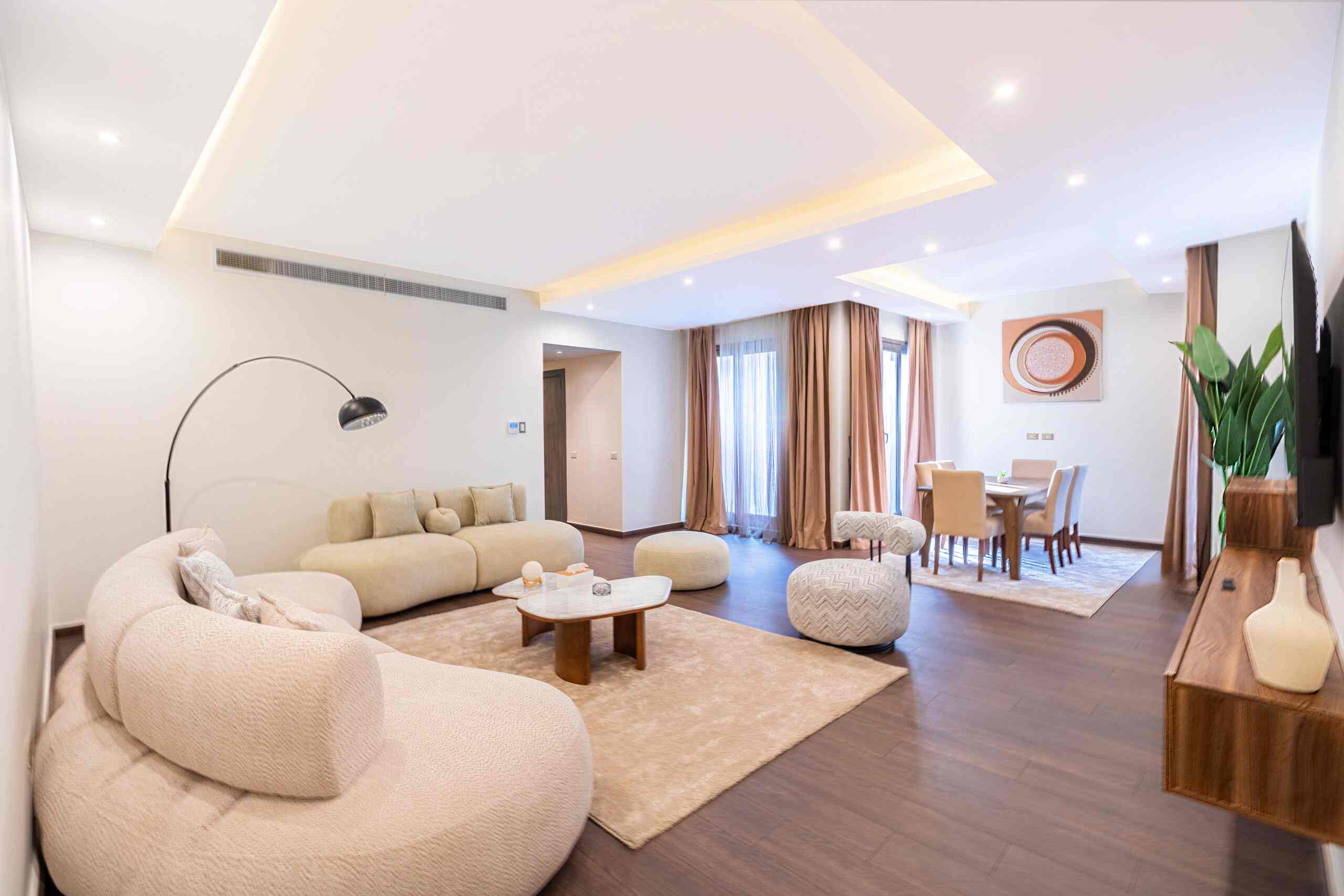 3 bedroom apartment in Silver Palm — Living Room in New Cairo , Cairo, Egypt — photo 3