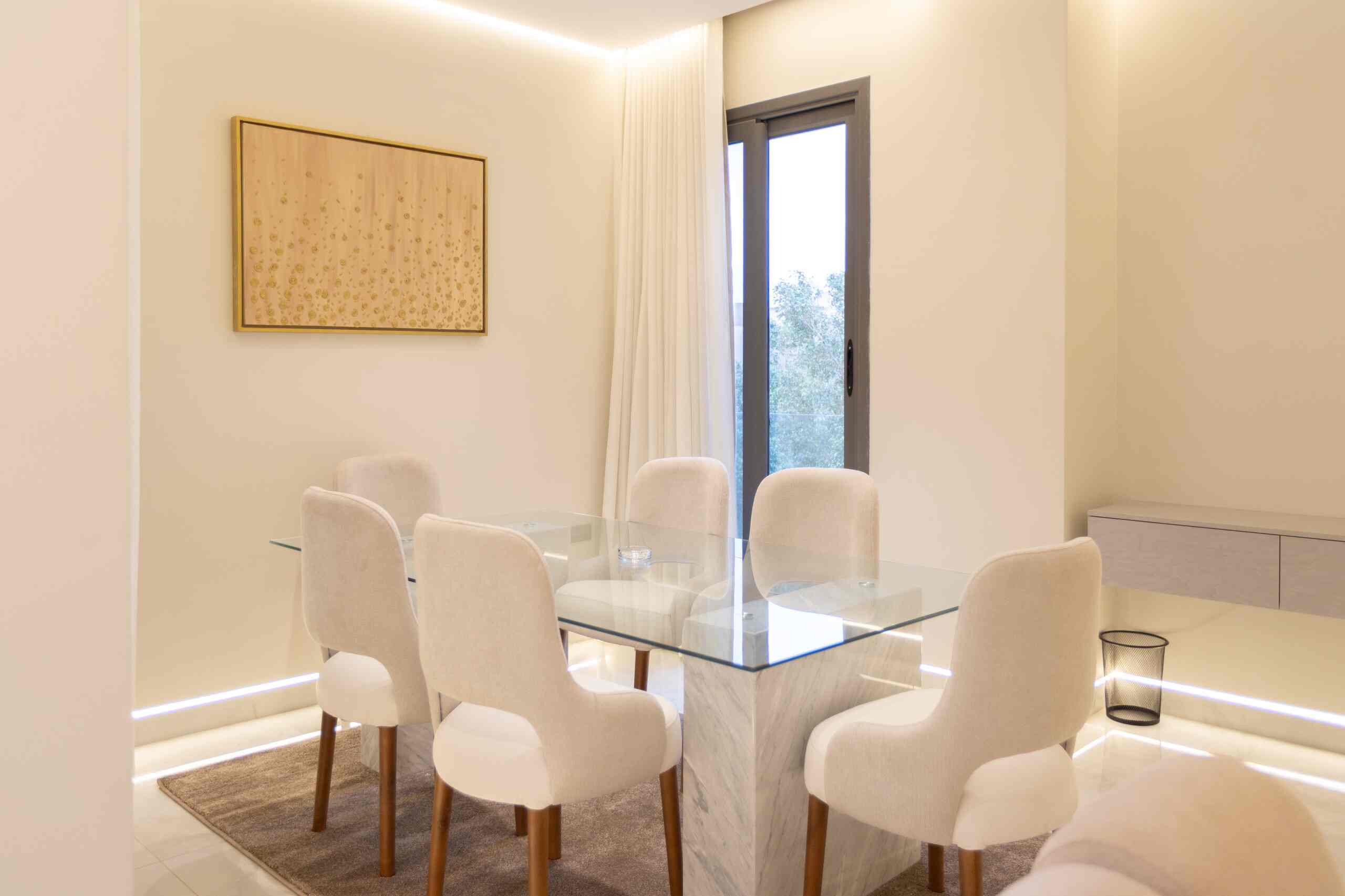 Stunning 3-Bdr Apt With Side Pool View|Silver Palm — Dining Area in New Cairo , Cairo, Egypt