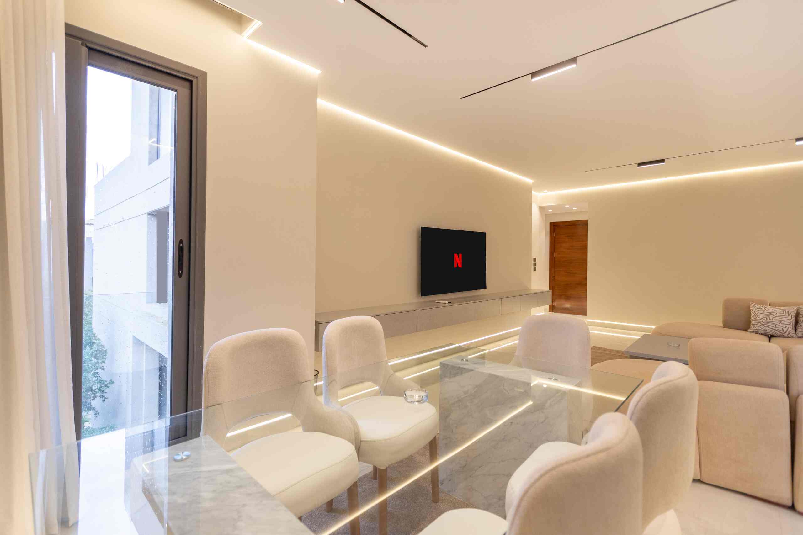 Stunning 3-Bdr Apt With Side Pool View|Silver Palm — Dining Area in New Cairo , Cairo, Egypt — photo 3