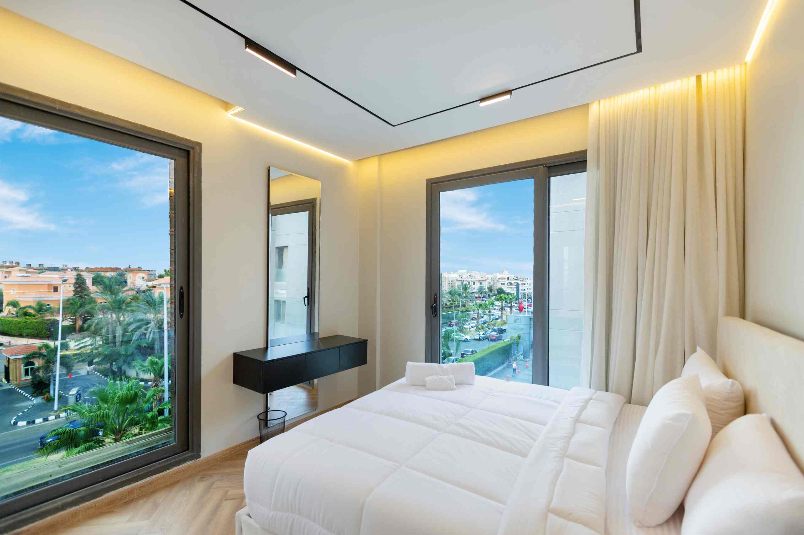 Stunning 3-Bdr Apt With Side Pool View|Silver Palm — Bedroom 1 in New Cairo , Cairo, Egypt