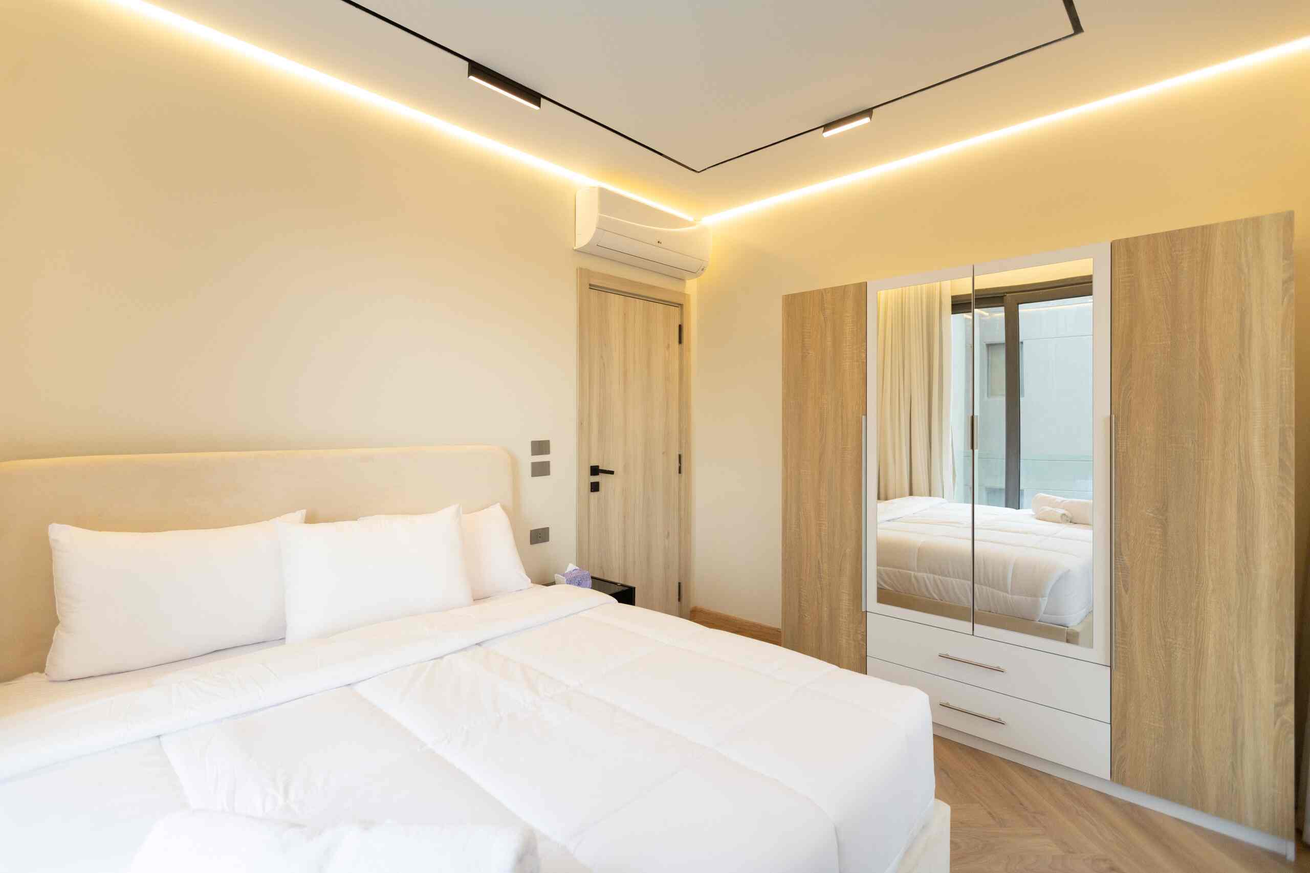 Stunning 3-Bdr Apt With Side Pool View|Silver Palm — Bedroom 1 in New Cairo , Cairo, Egypt — photo 2